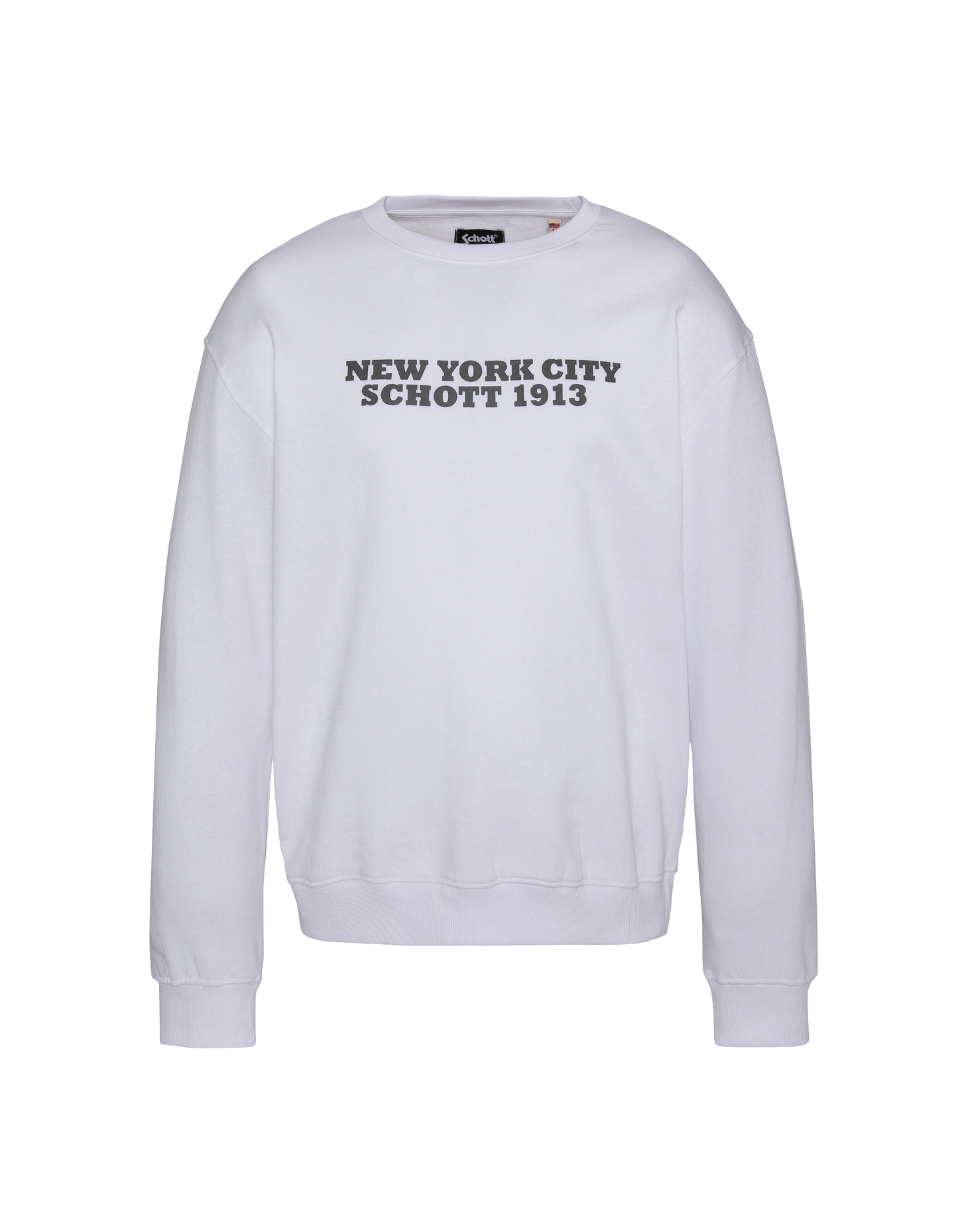 Spaccata bianca stampa rotonda stampata