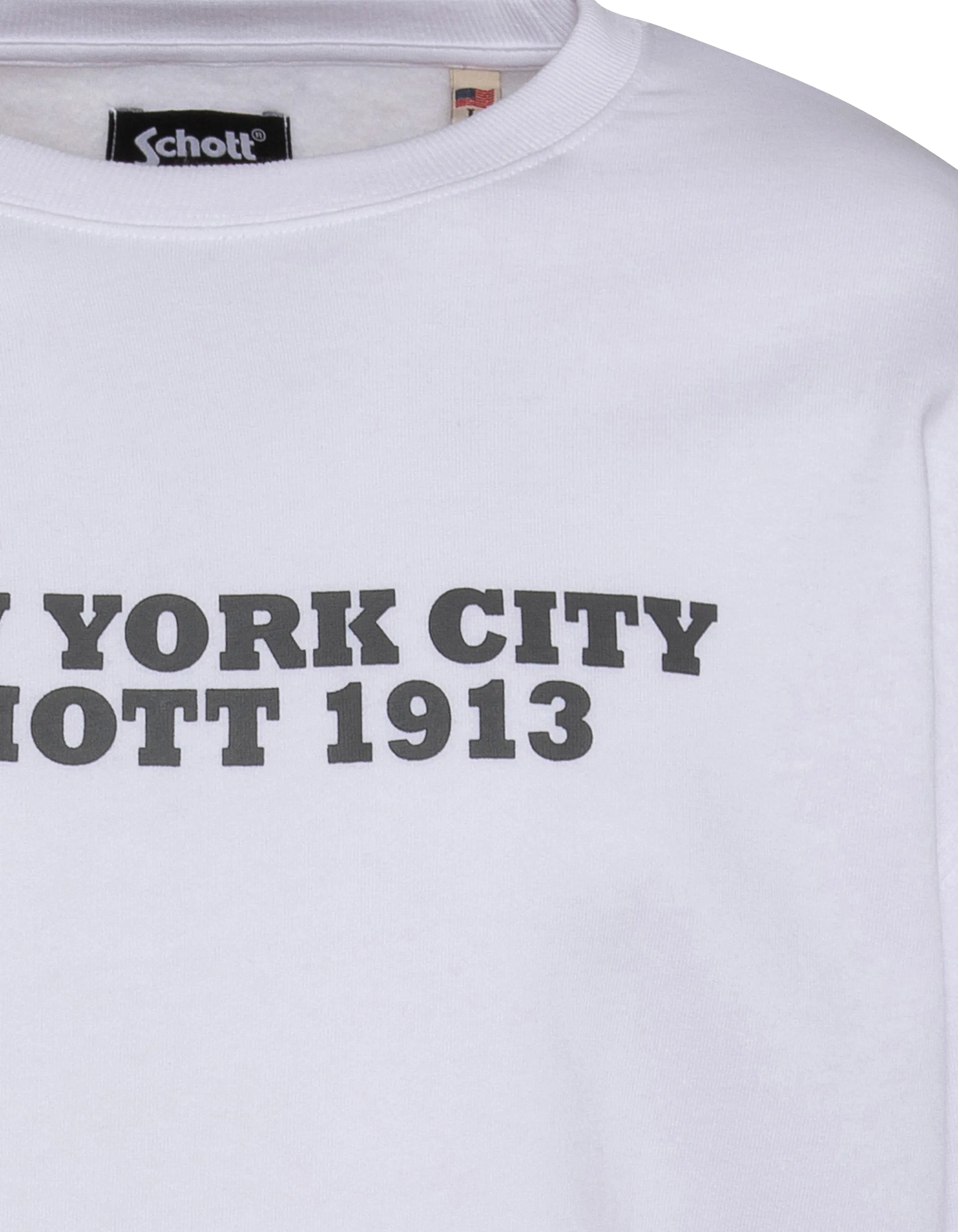 Spaccata bianca stampa rotonda stampata