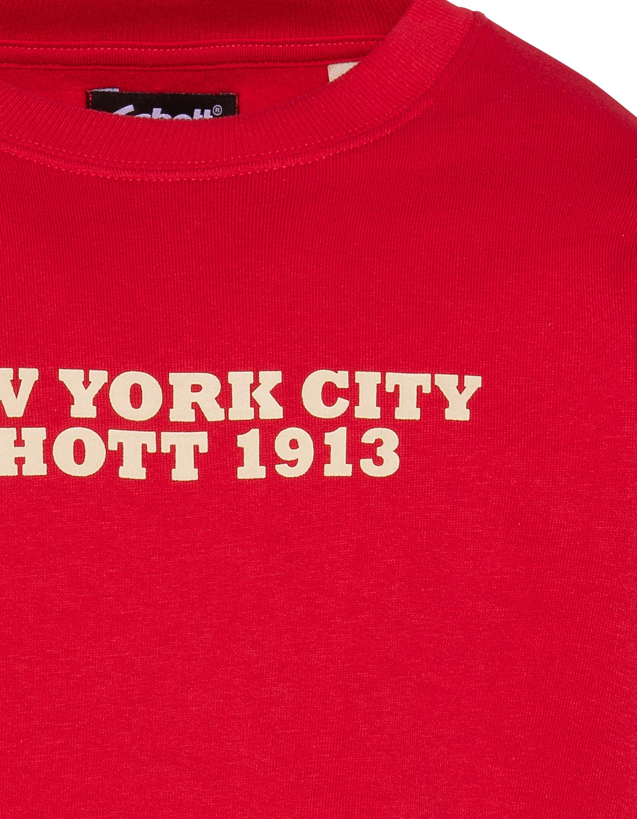 Roter runder Farbdruck Kinder -Sweatshirt-3