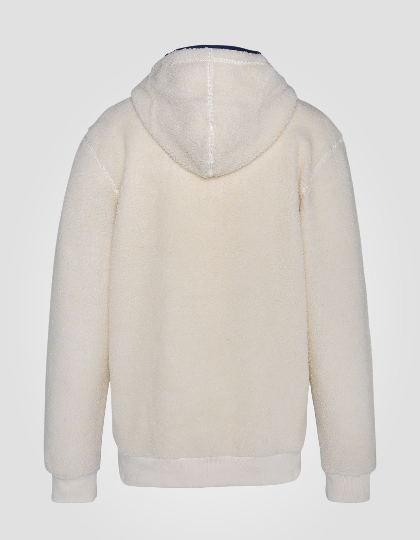 Sweatshirt à capuche en sherpa