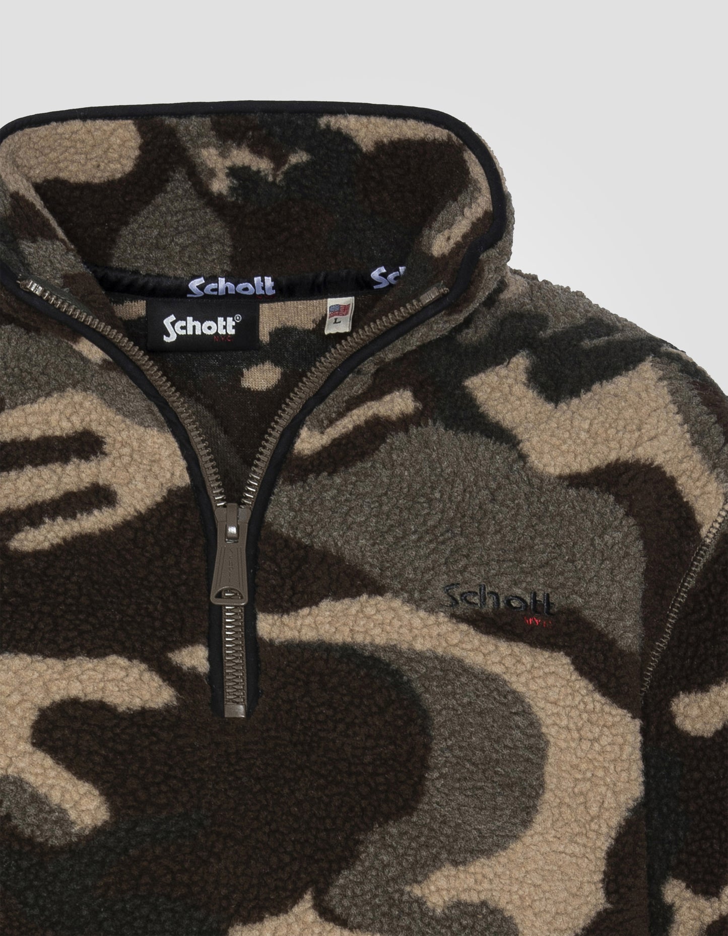 Sudadera de camuflaje sherpa camuflaje