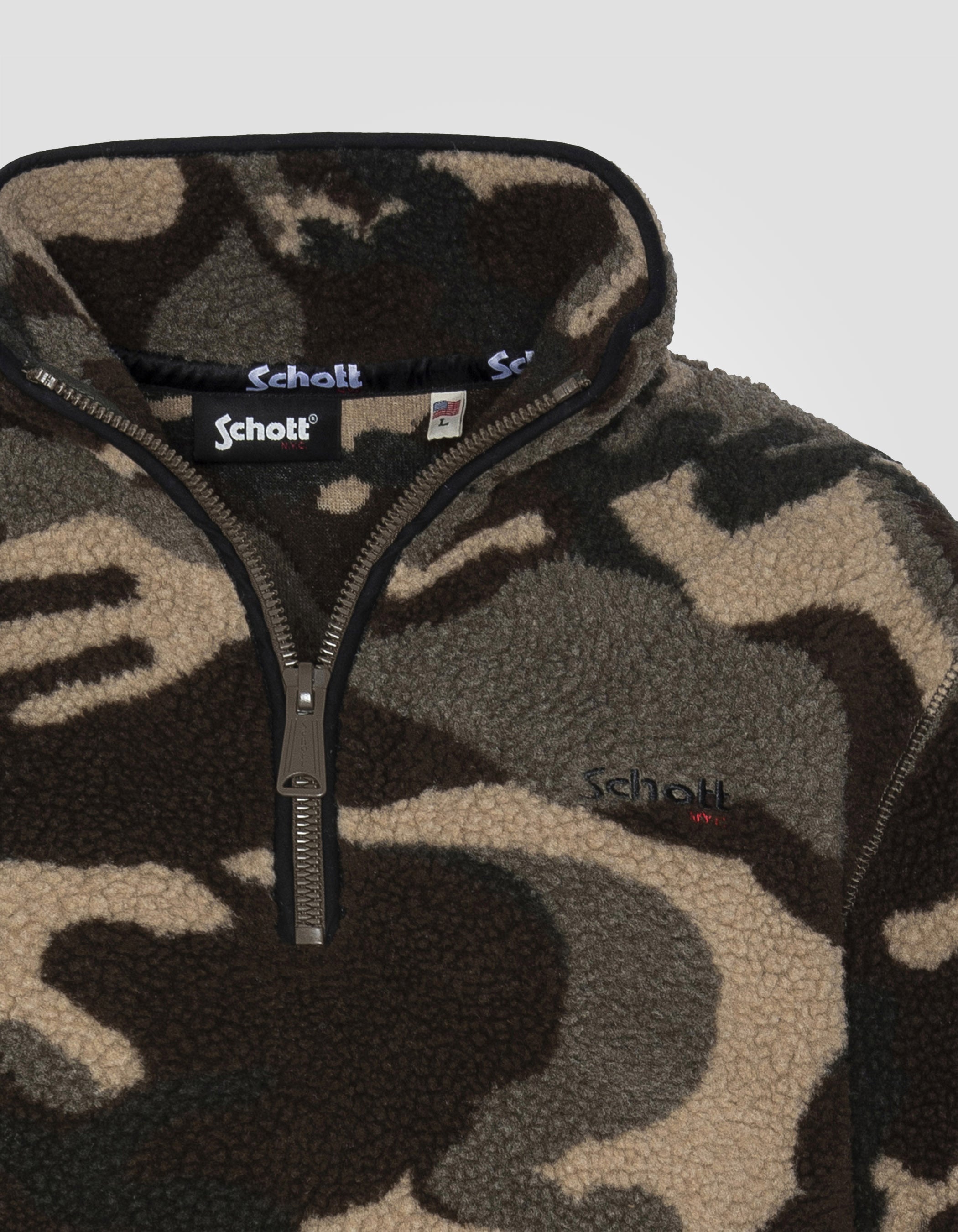 Sudadera de camuflaje sherpa camuflaje-3