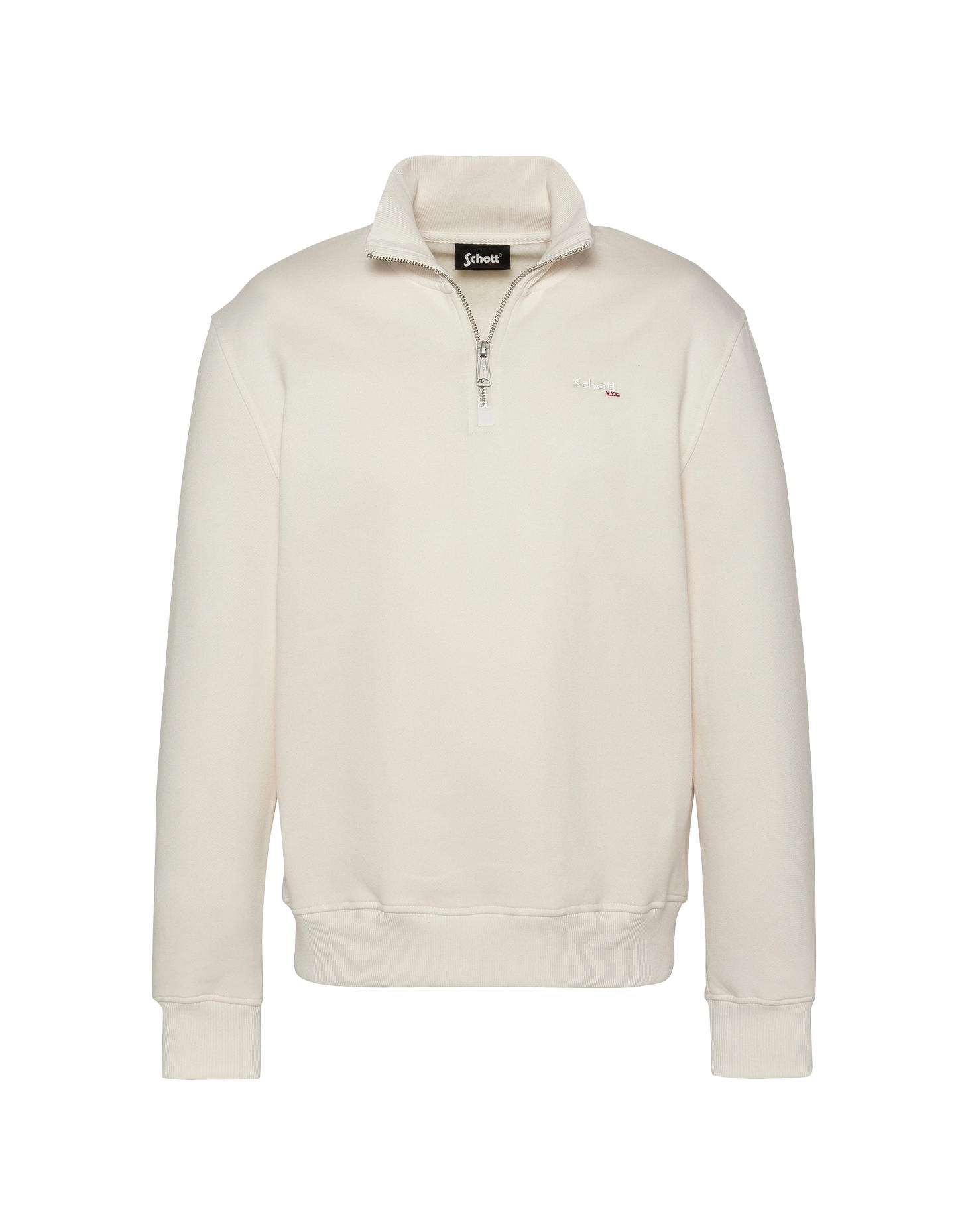 Spaccata Trucker White Trucker rotto in pile spessa