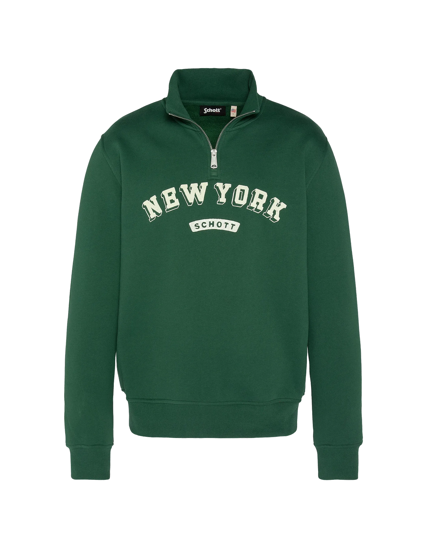 SweShirt Varsity Green Swcolby Schott NYC® - Main Image