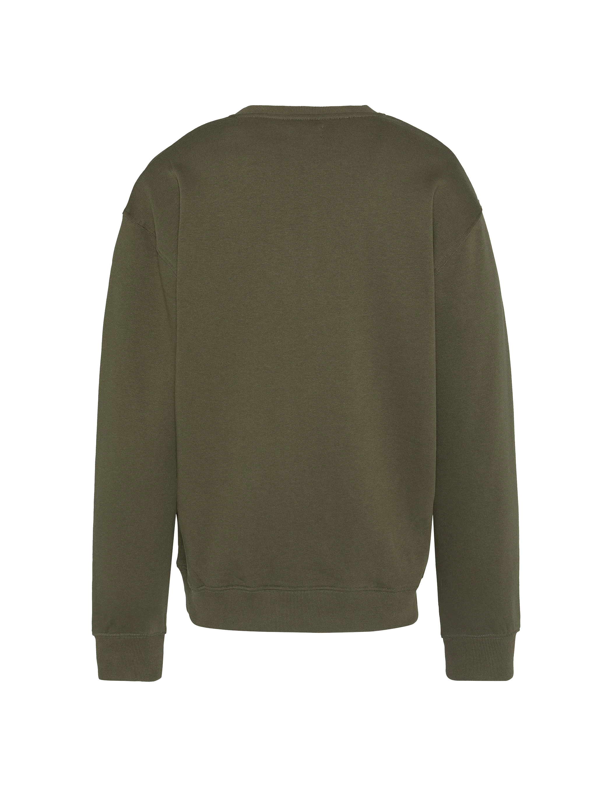 Sudadera de color caqui estampado ejército redon-2