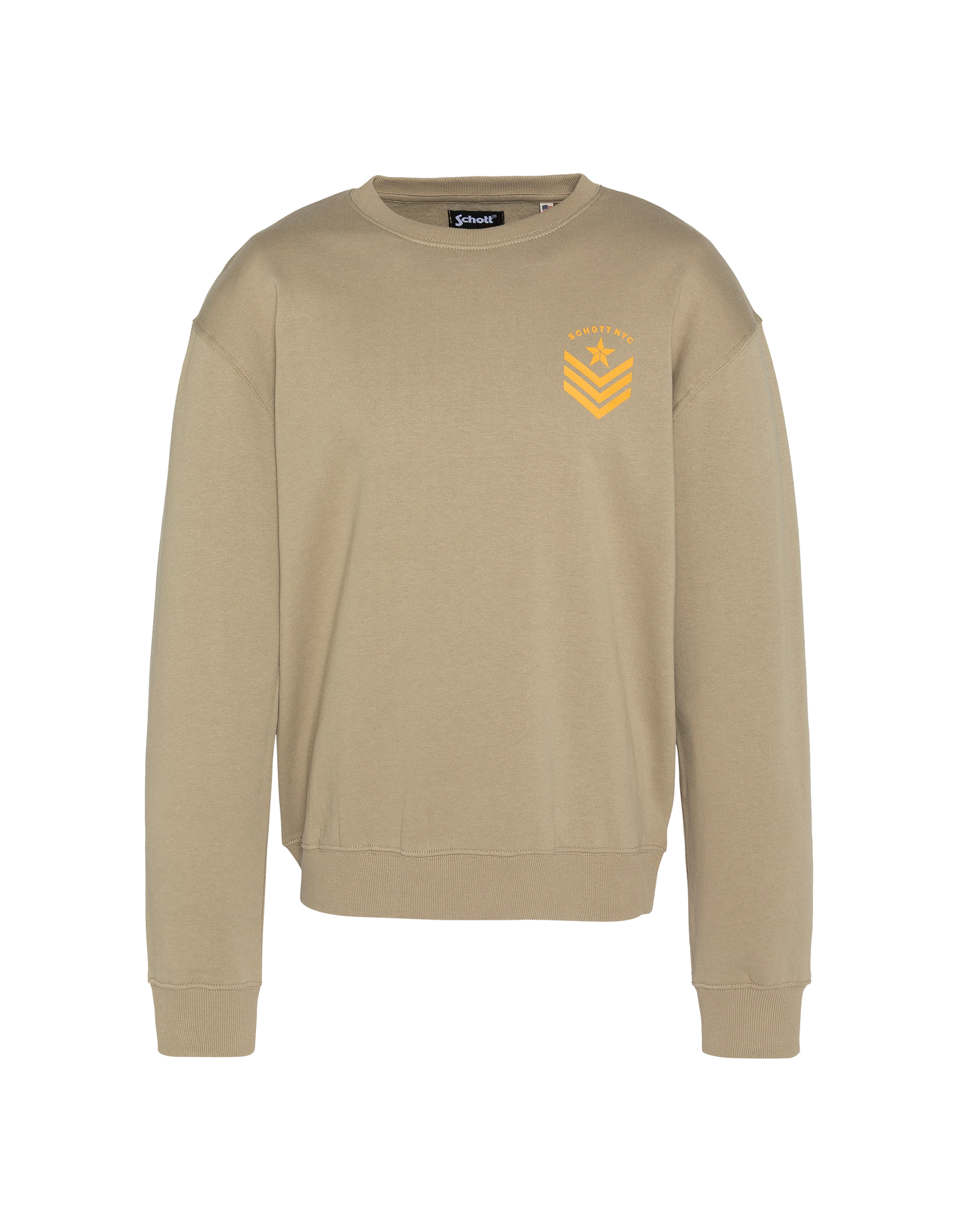 Sudadera de masilla impresa en el ejército