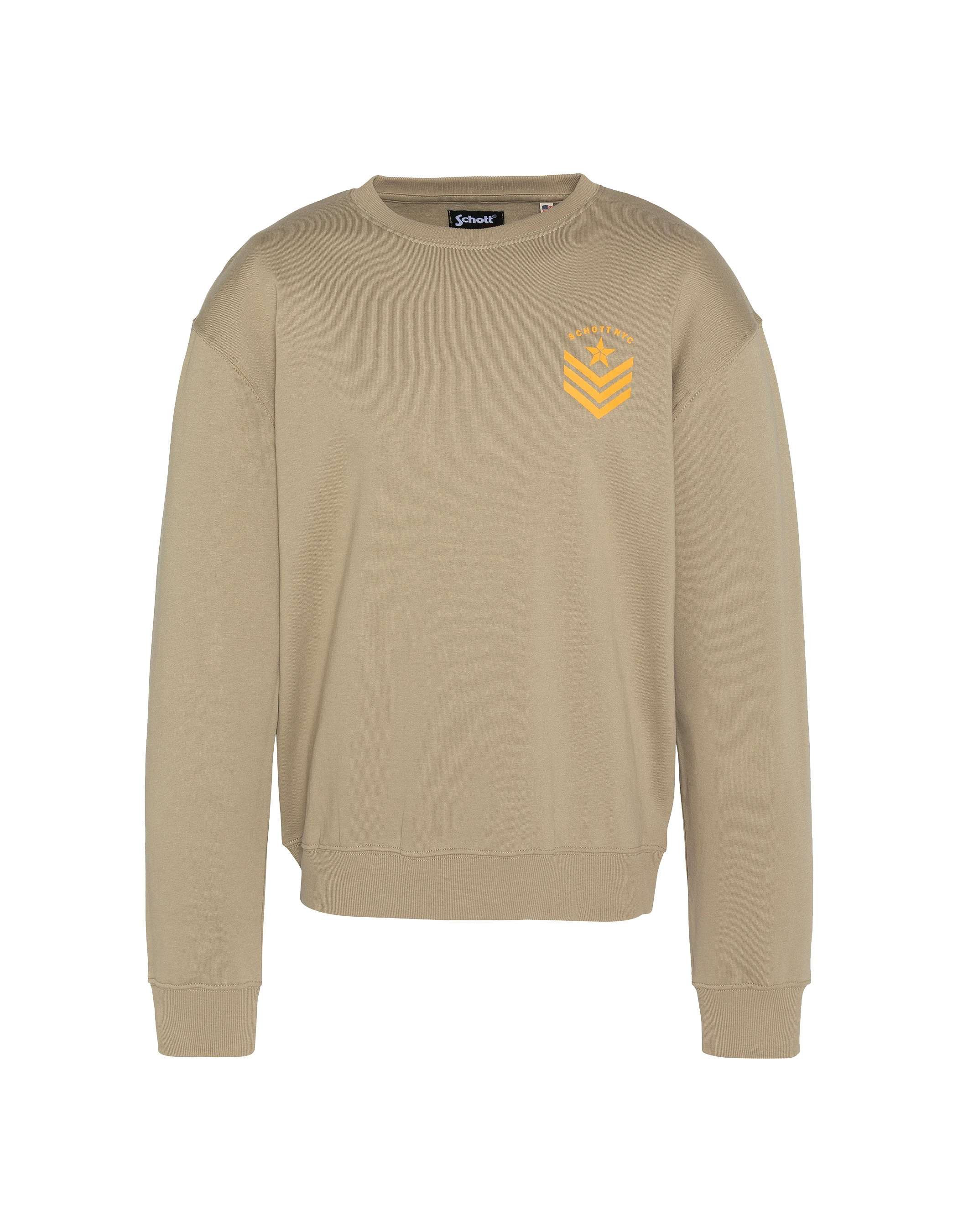 Sudadera de masilla impresa en el ejército-1