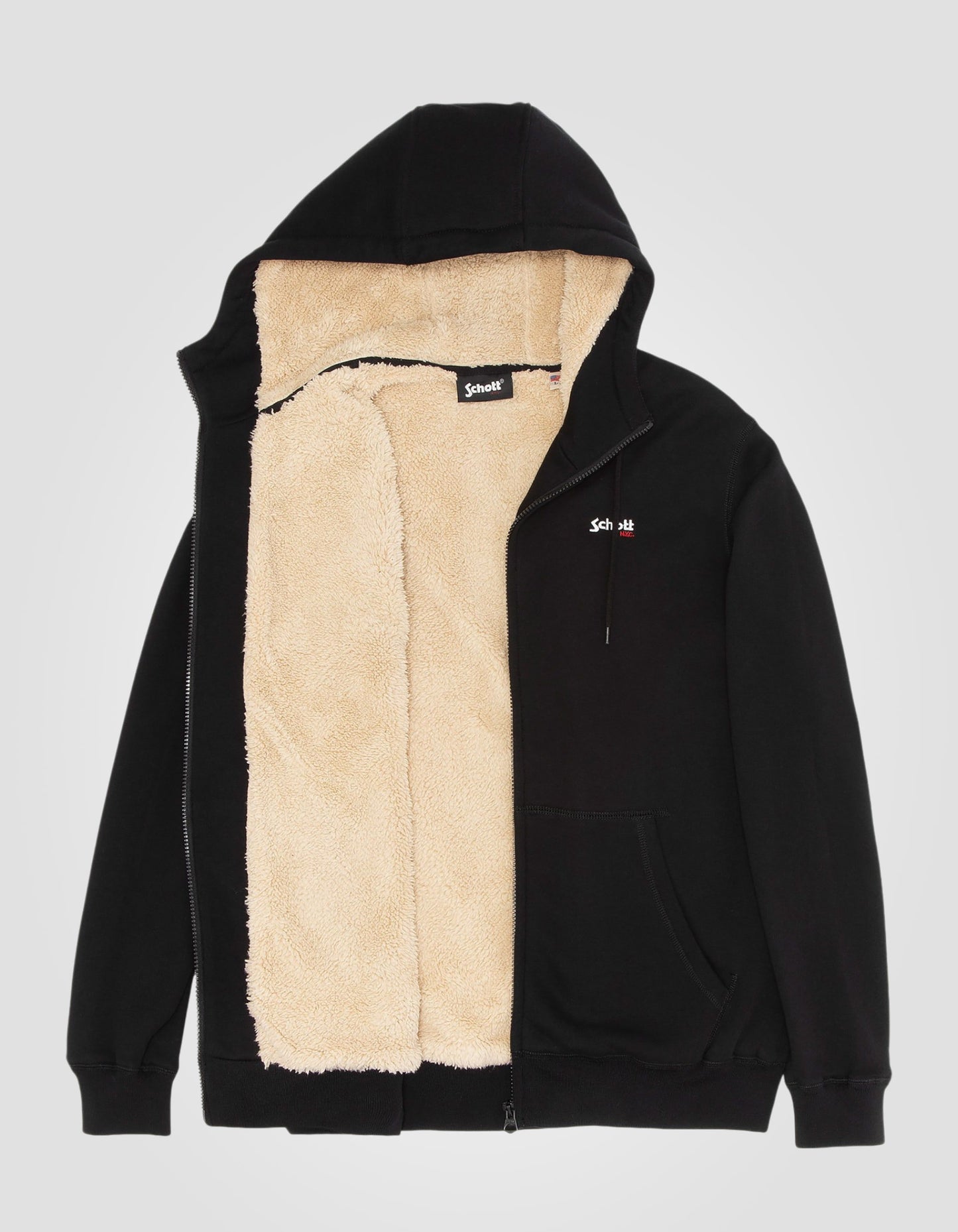 Sweatshirt zippé à capuche