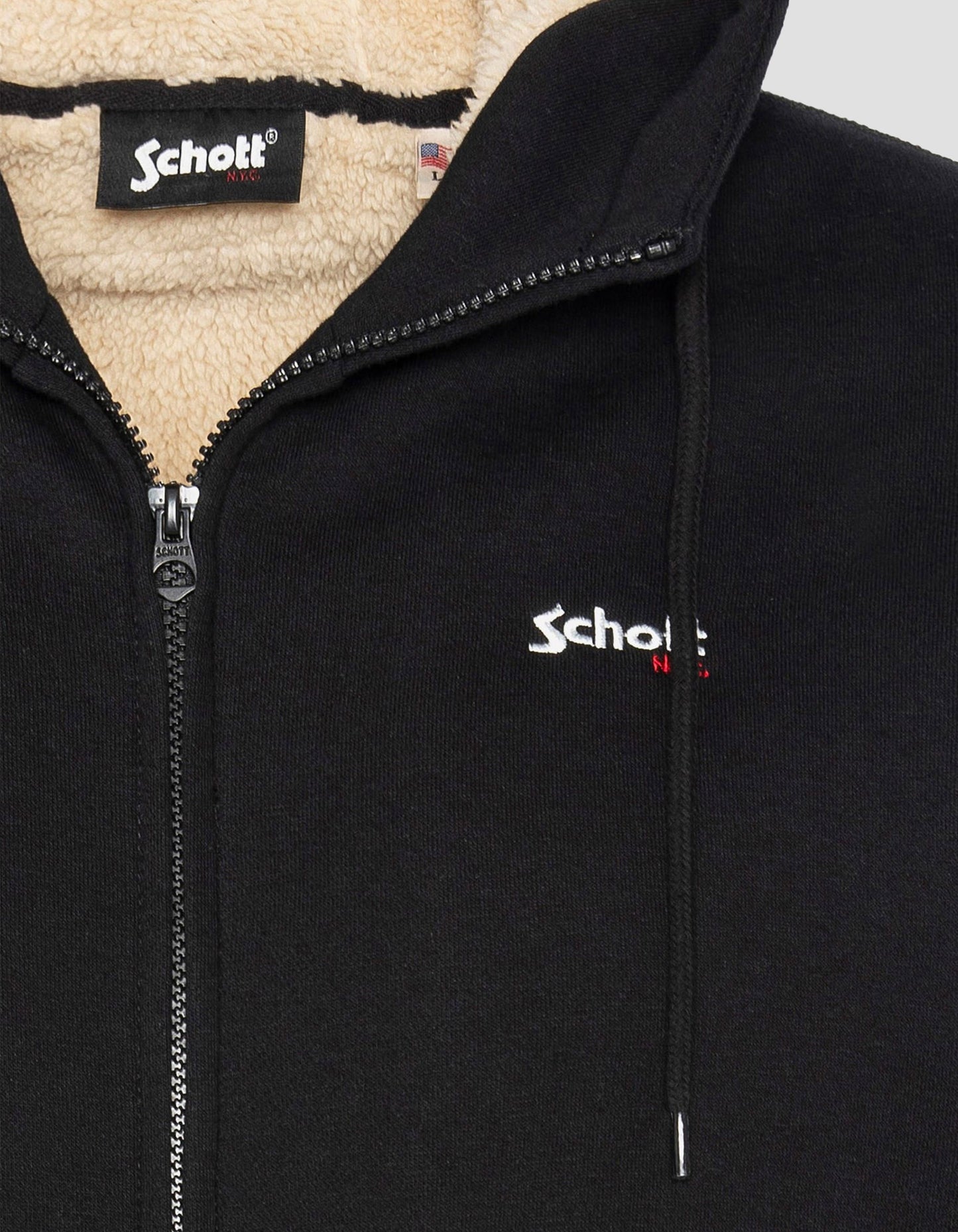 Sweatshirt zippé à capuche