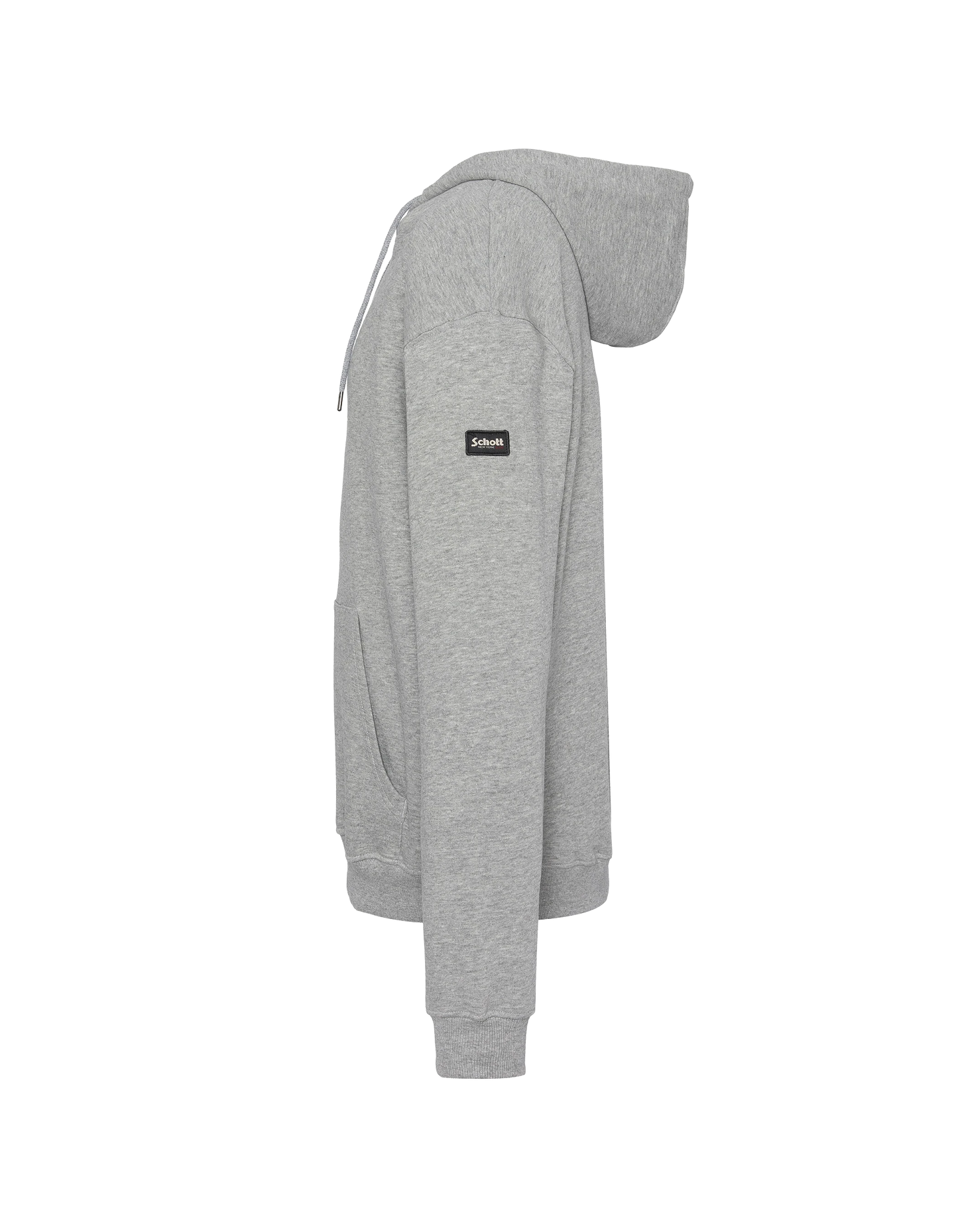 Spacciata grigio grigio -felda con cappuccio grigio