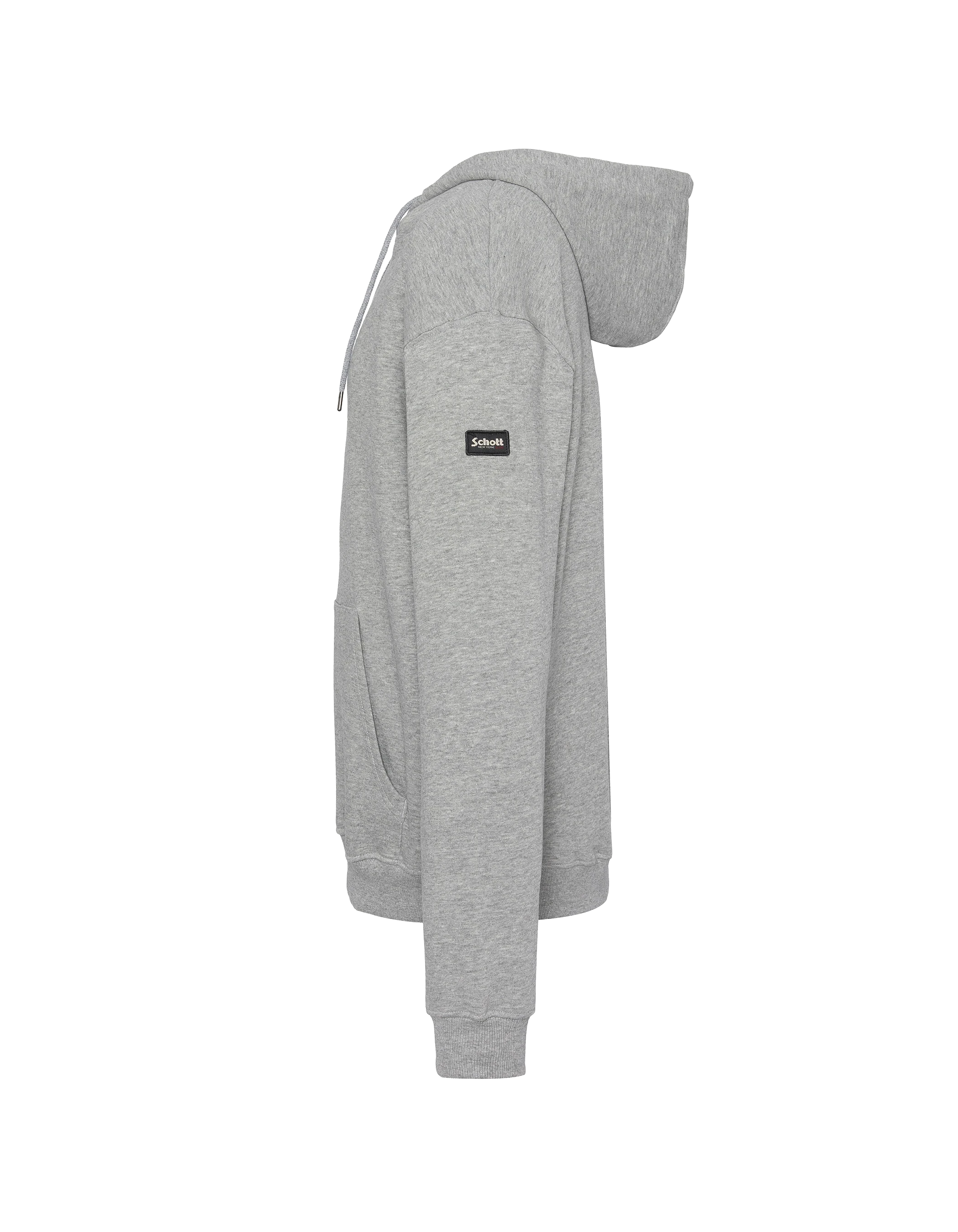 Spacciata grigio grigio -felda con cappuccio grigio-3