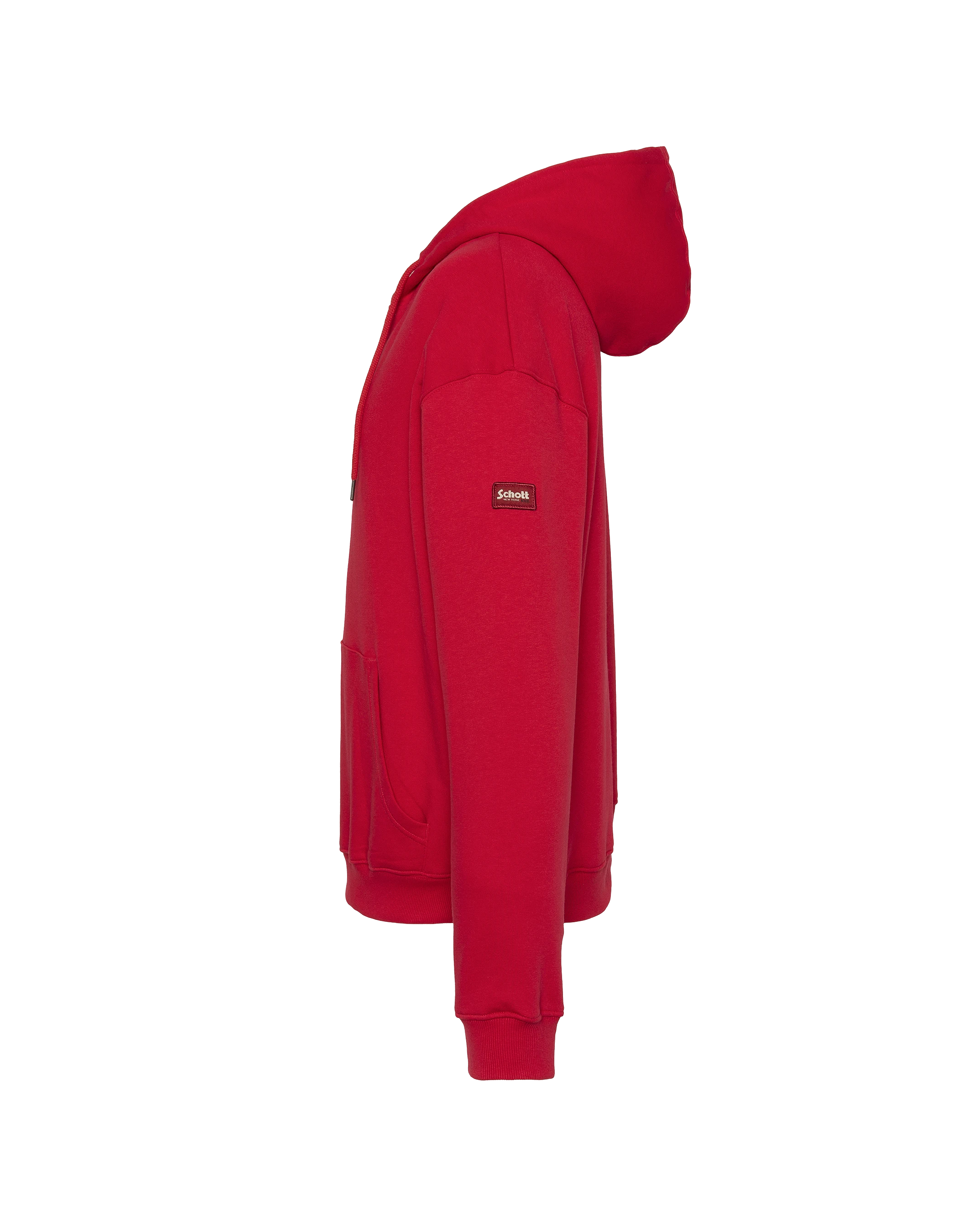 Spaccata con cappuccio rosso con cappuccio-3