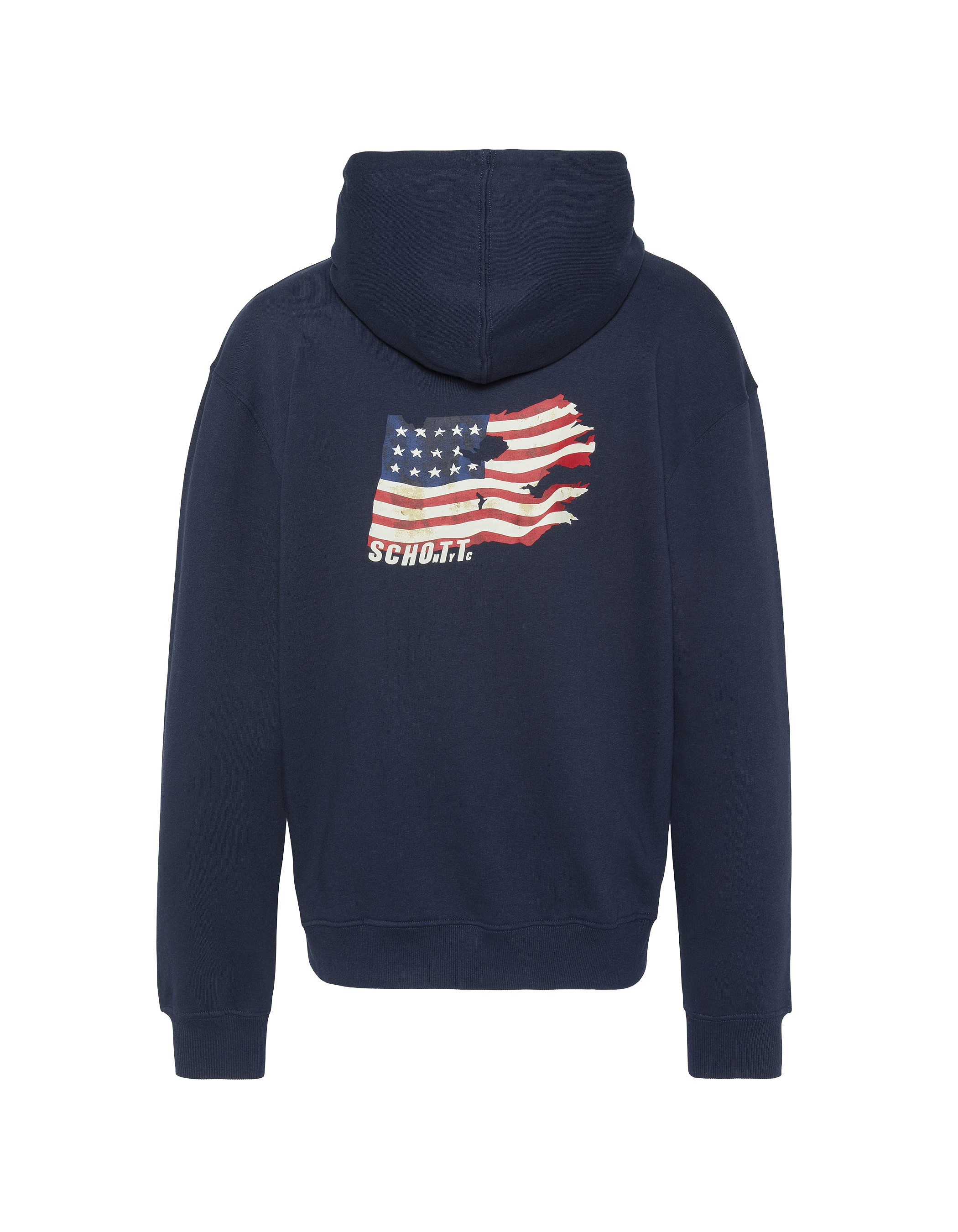 Spesa con cappuccio blu navy USA USA USA-2