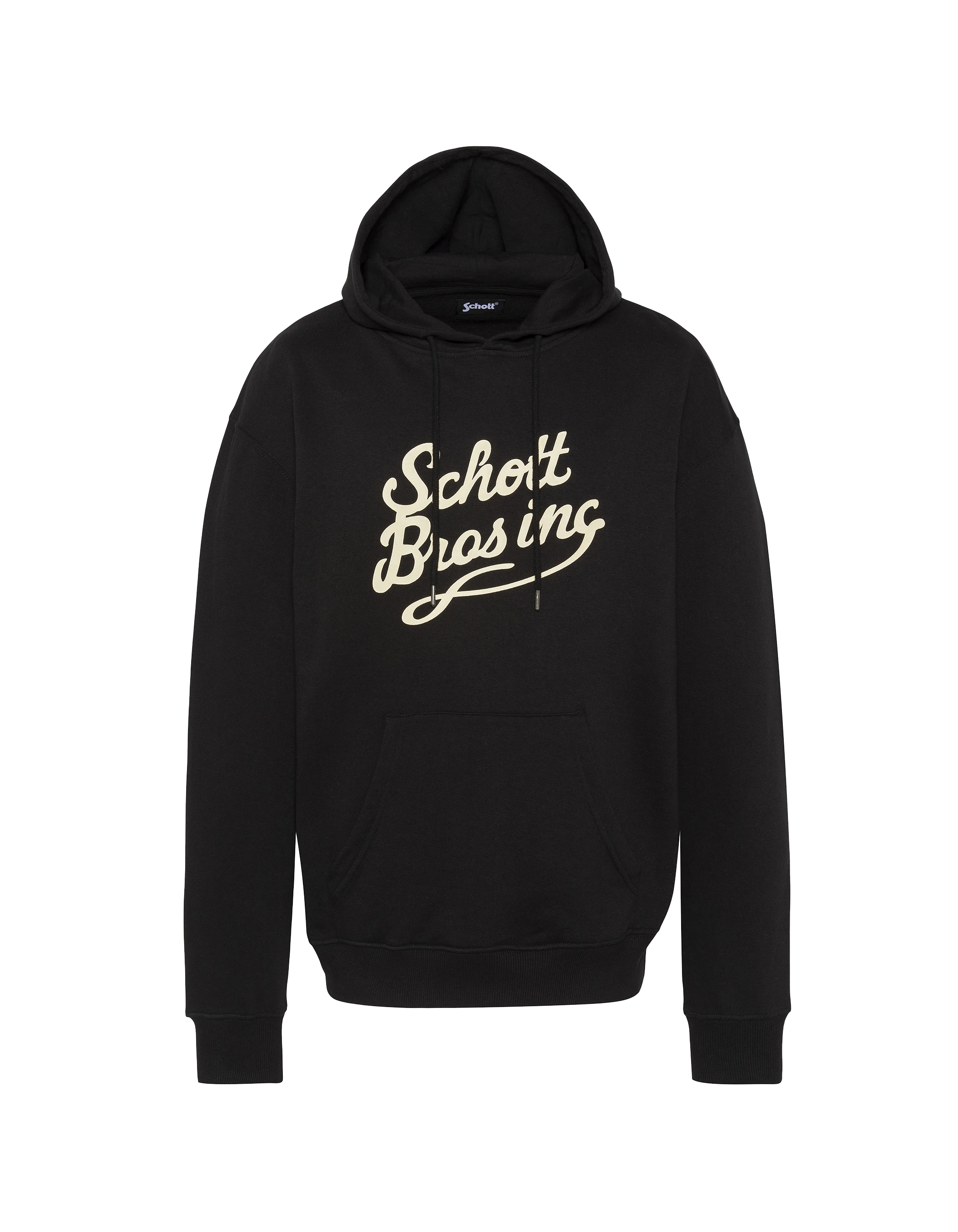 Cappuccio nero stampato-1