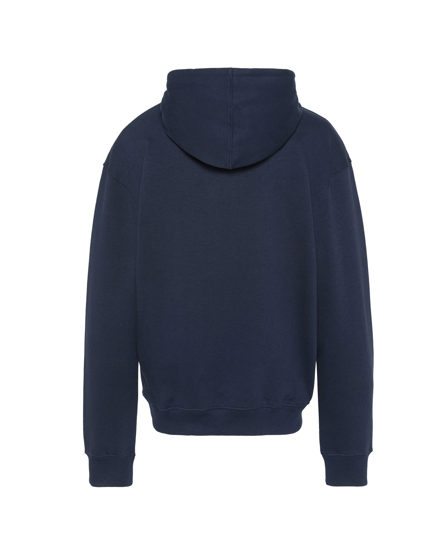 Cappuccio blu navy stampato