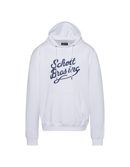 Gedruckte weiße Kapuze