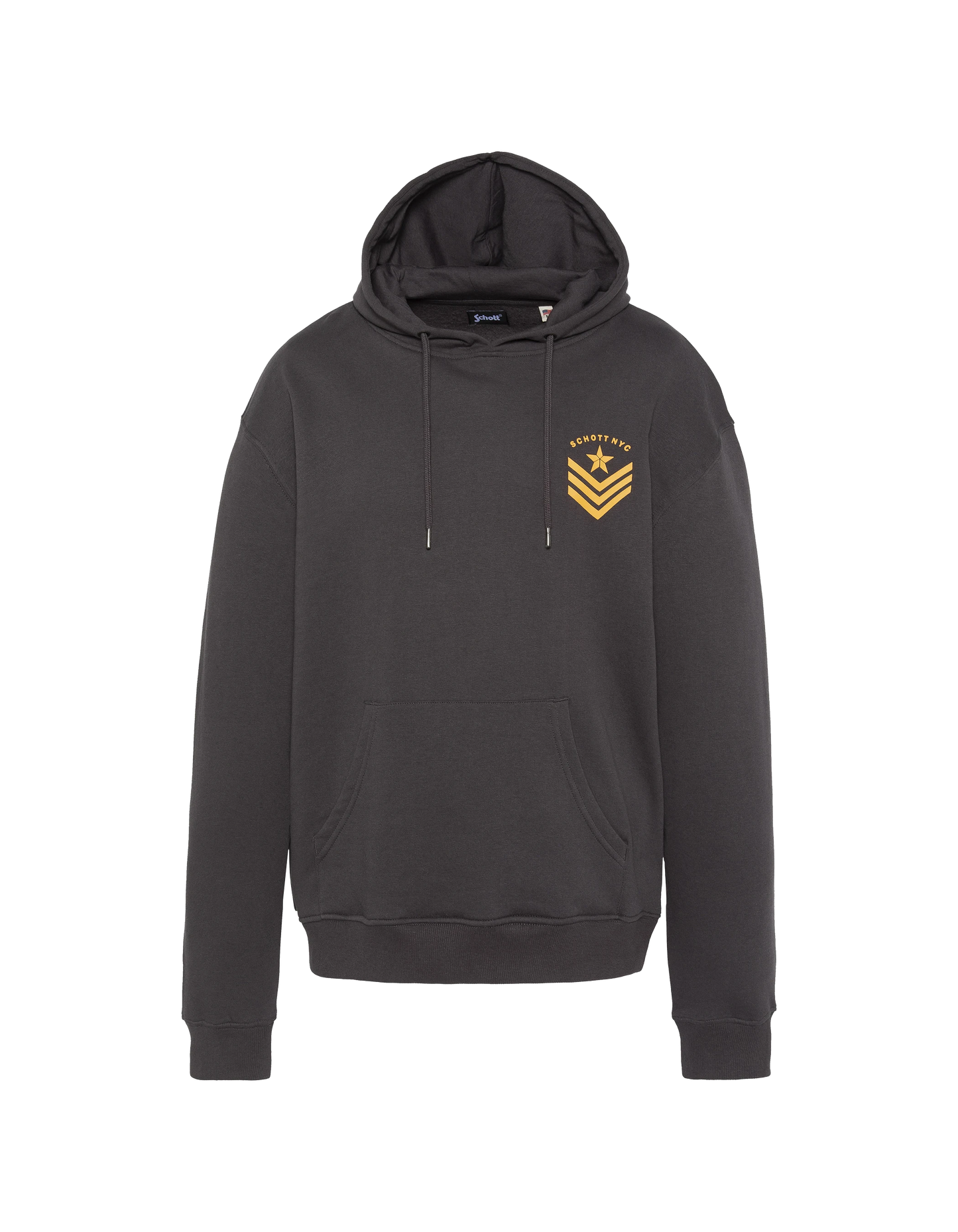 Army anthracite hooded sweatshirt