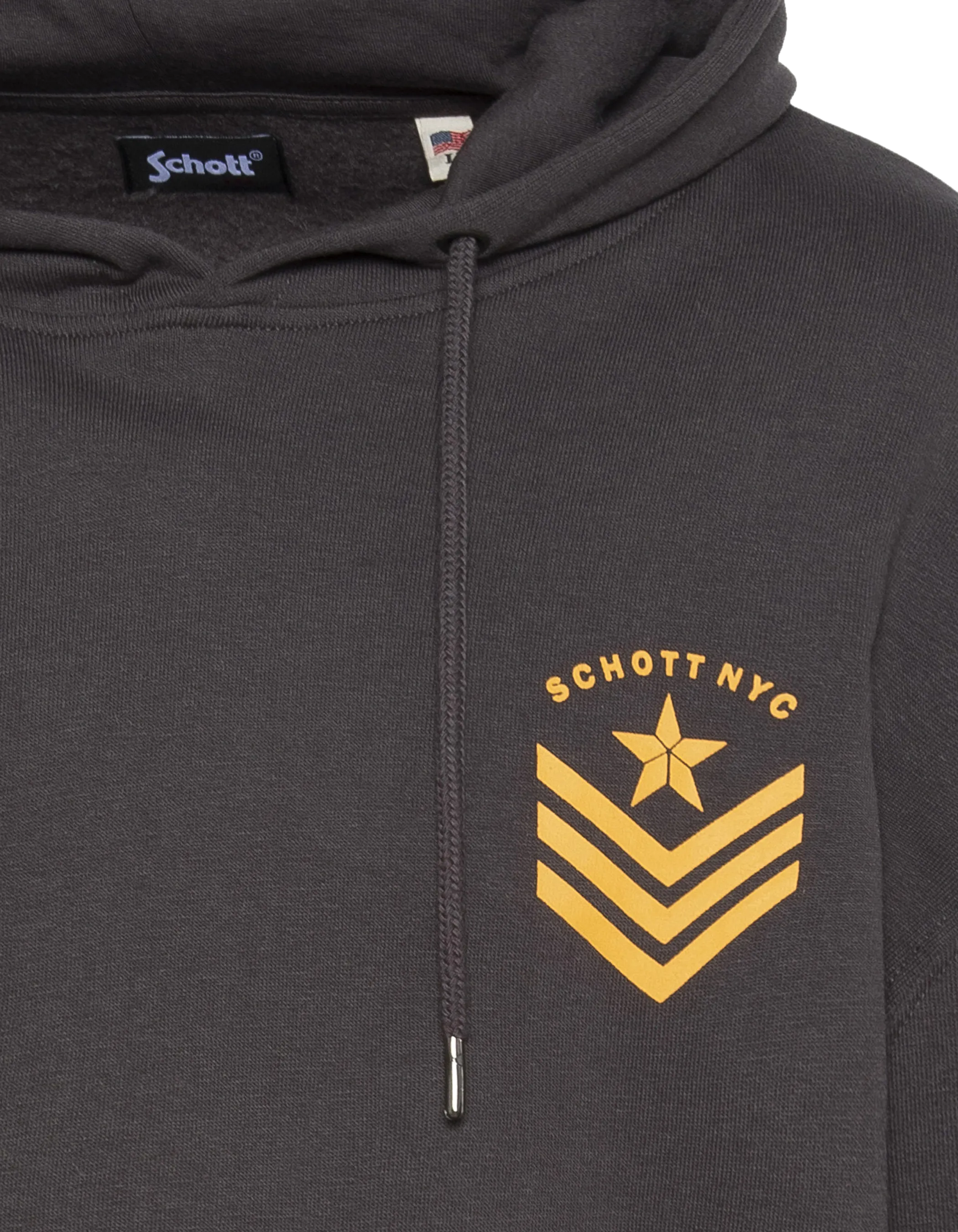 Army anthracite hooded sweatshirt-3