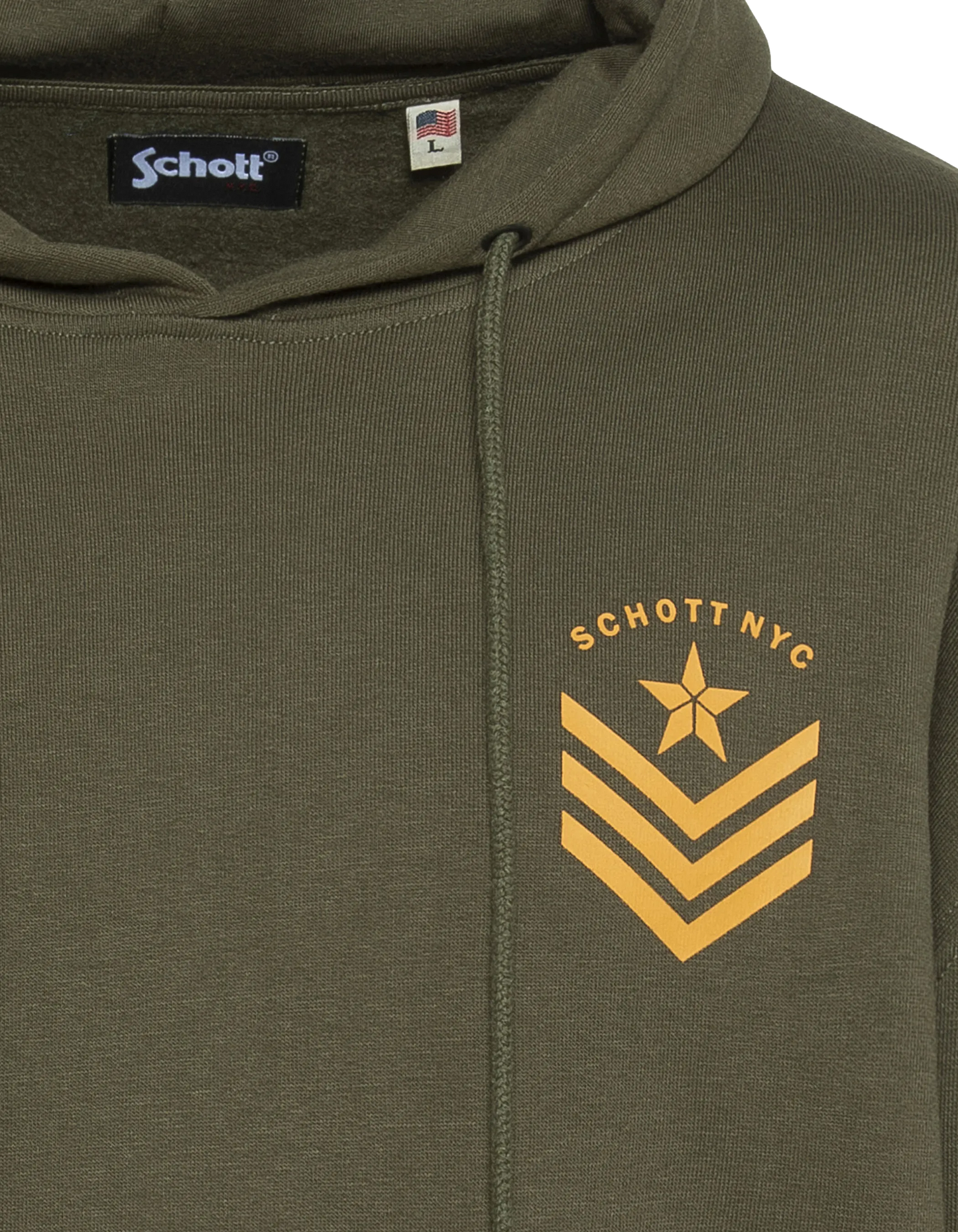 Hood Khaki stampato dell'esercito