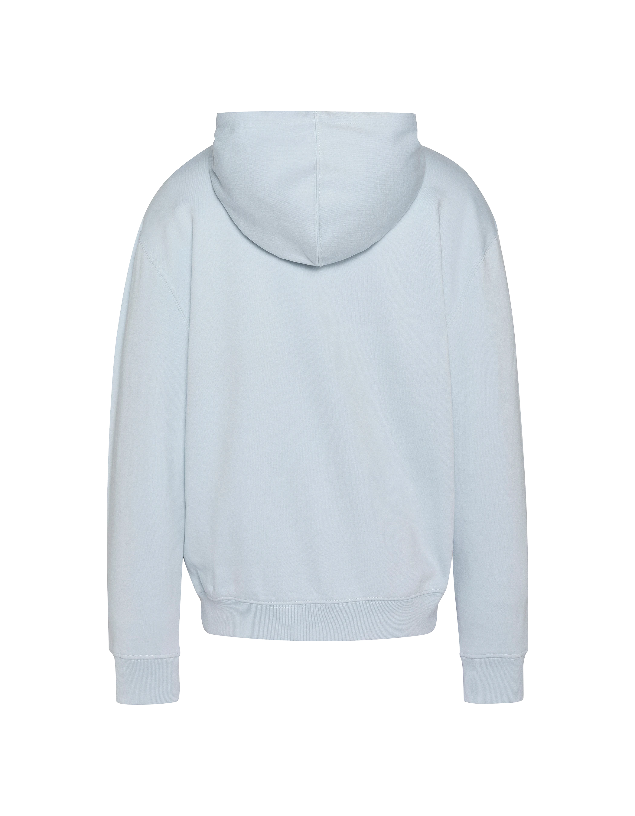 Himmelblaues Kapuzensweatshirt mit der Aufschrift „BORN IN N.Y.“ drucken-2