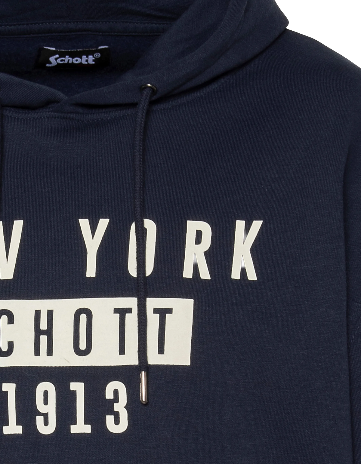 Sweatshirt col rond NEW YORK bleu marine-3