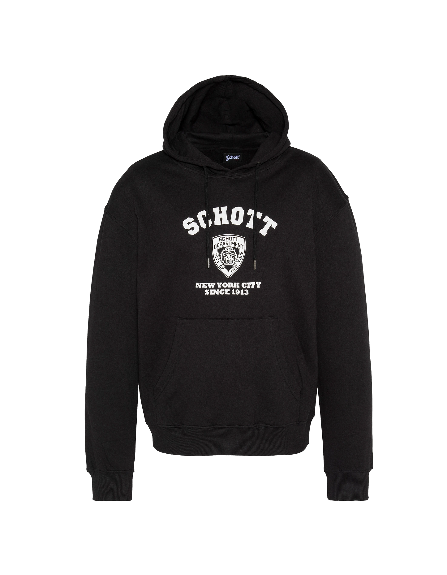 Felpa con cappuccio nera di NYPD