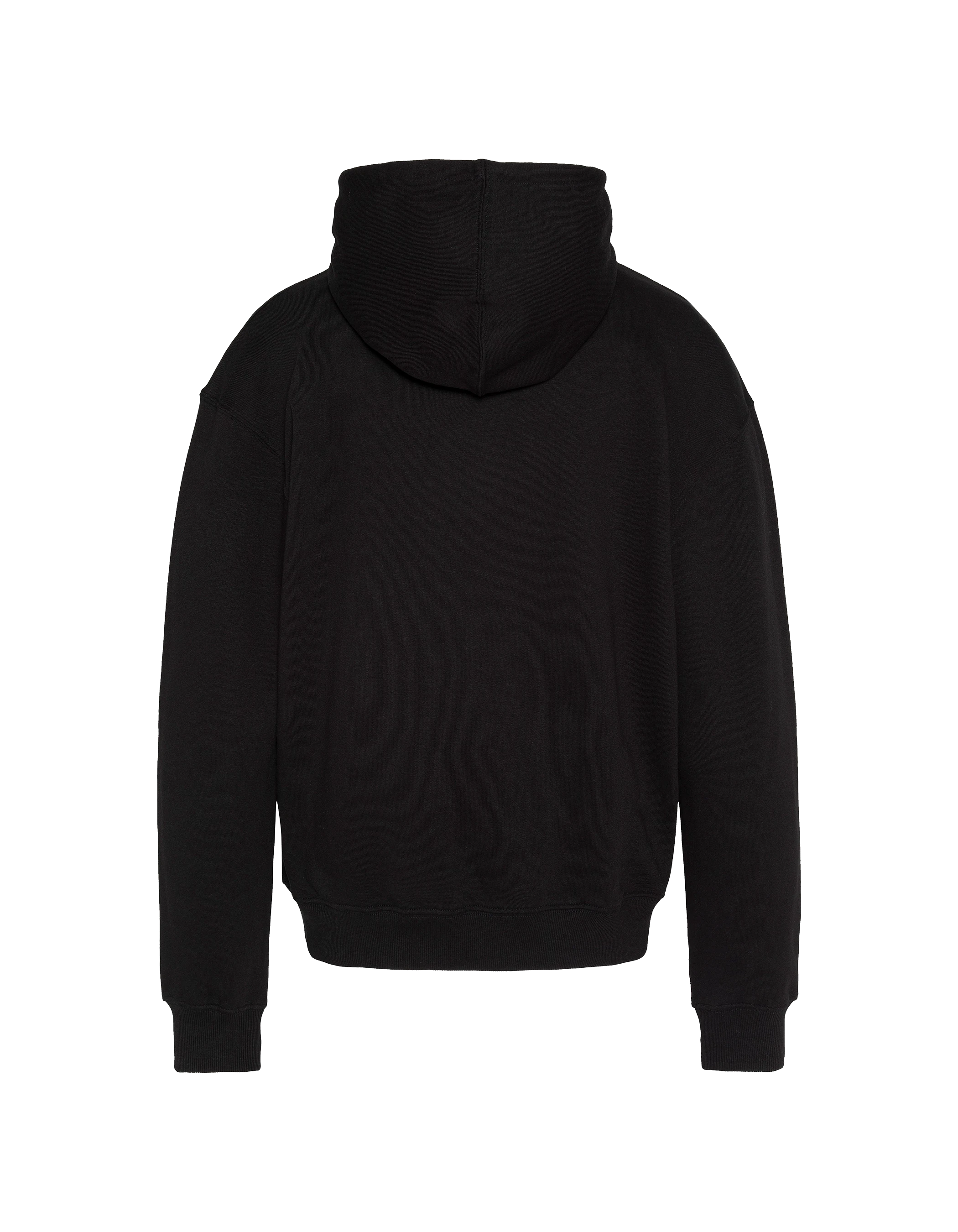 Felpa con cappuccio nera di NYPD-2