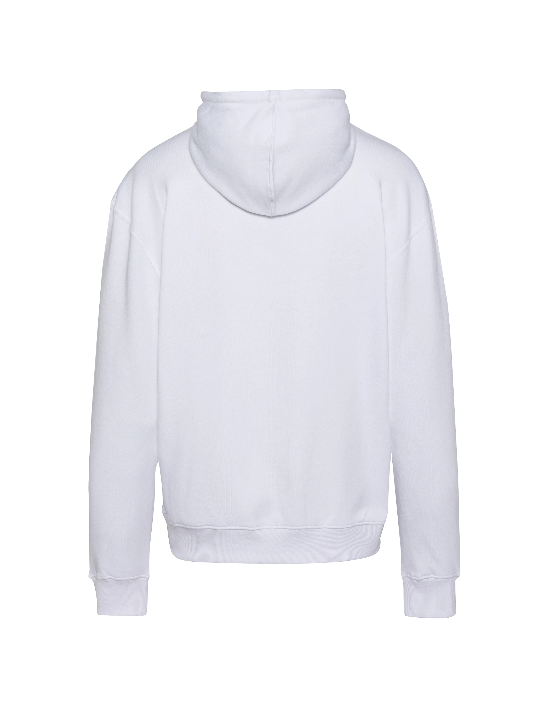 Felpa con cappuccio bianca di NYPD-2