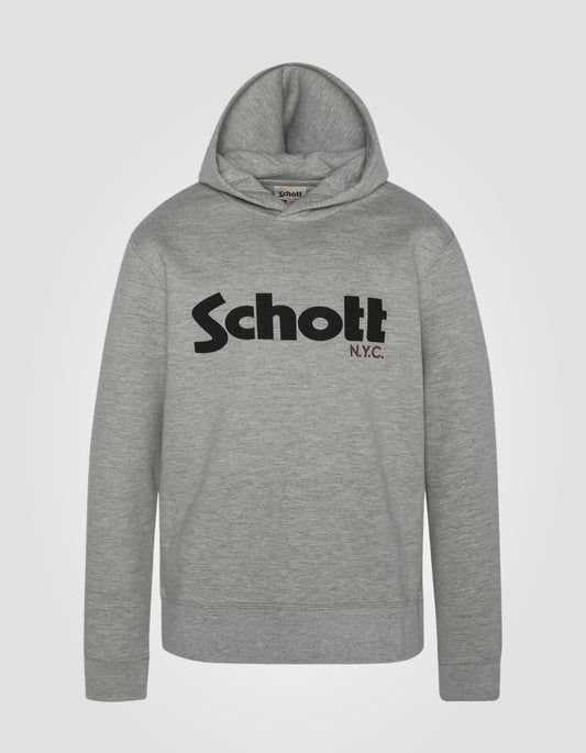 Sweatshirt gris à capuche enfant