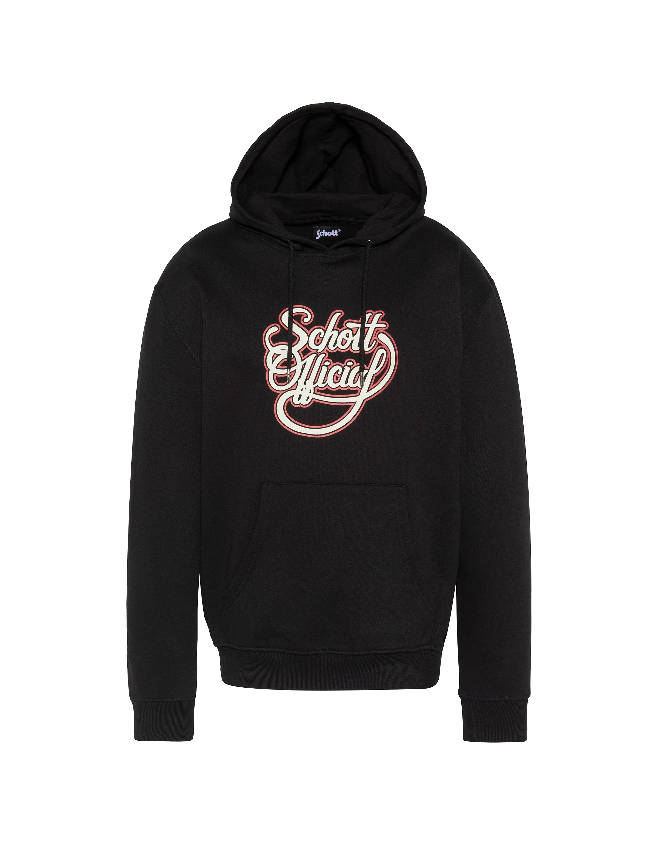 Offizielles Schott-Kapuzenpullover mit schwarzem Aufdruck-1