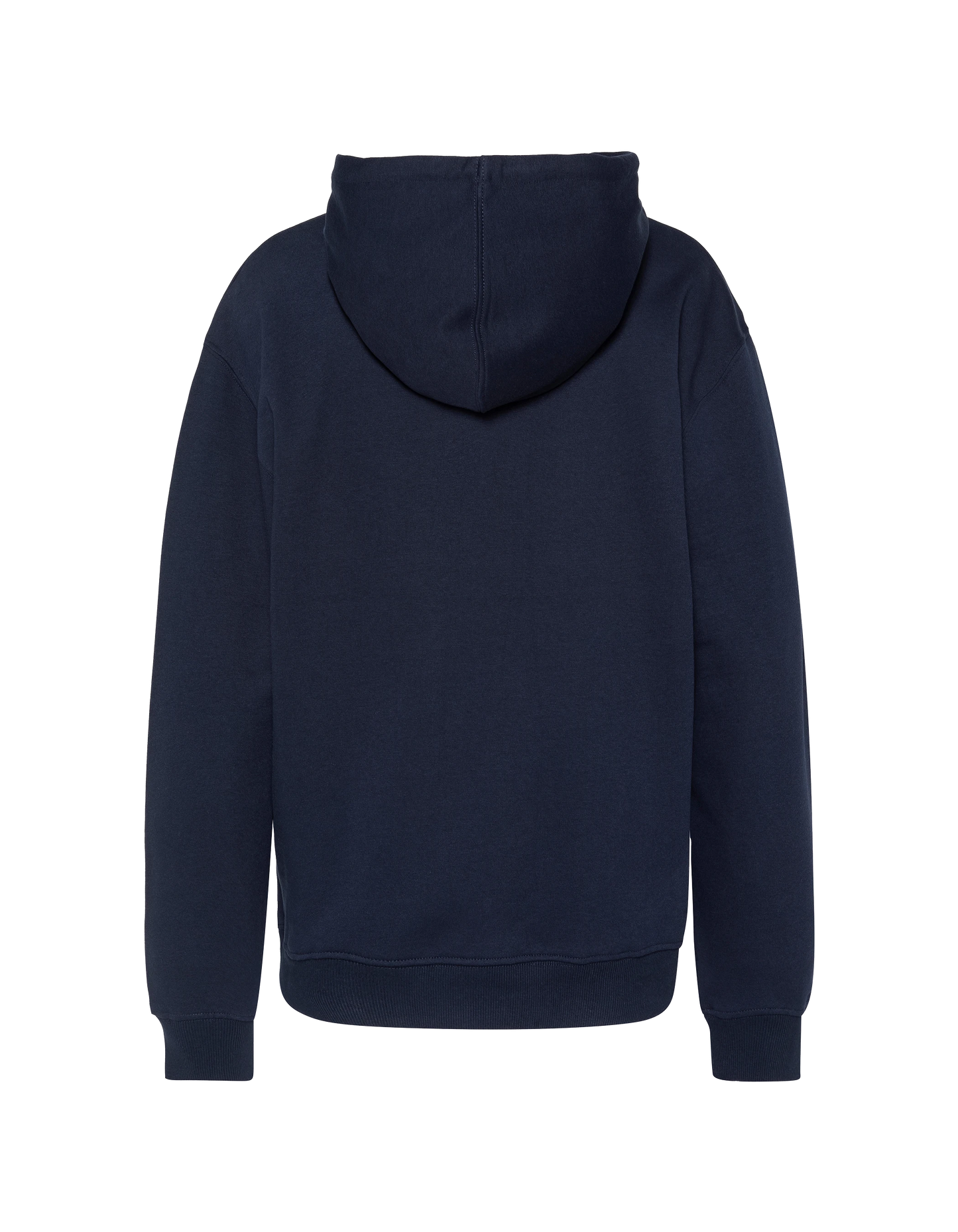 Marineblaues Schott Official Kapuzensweatshirt mit Aufdruck