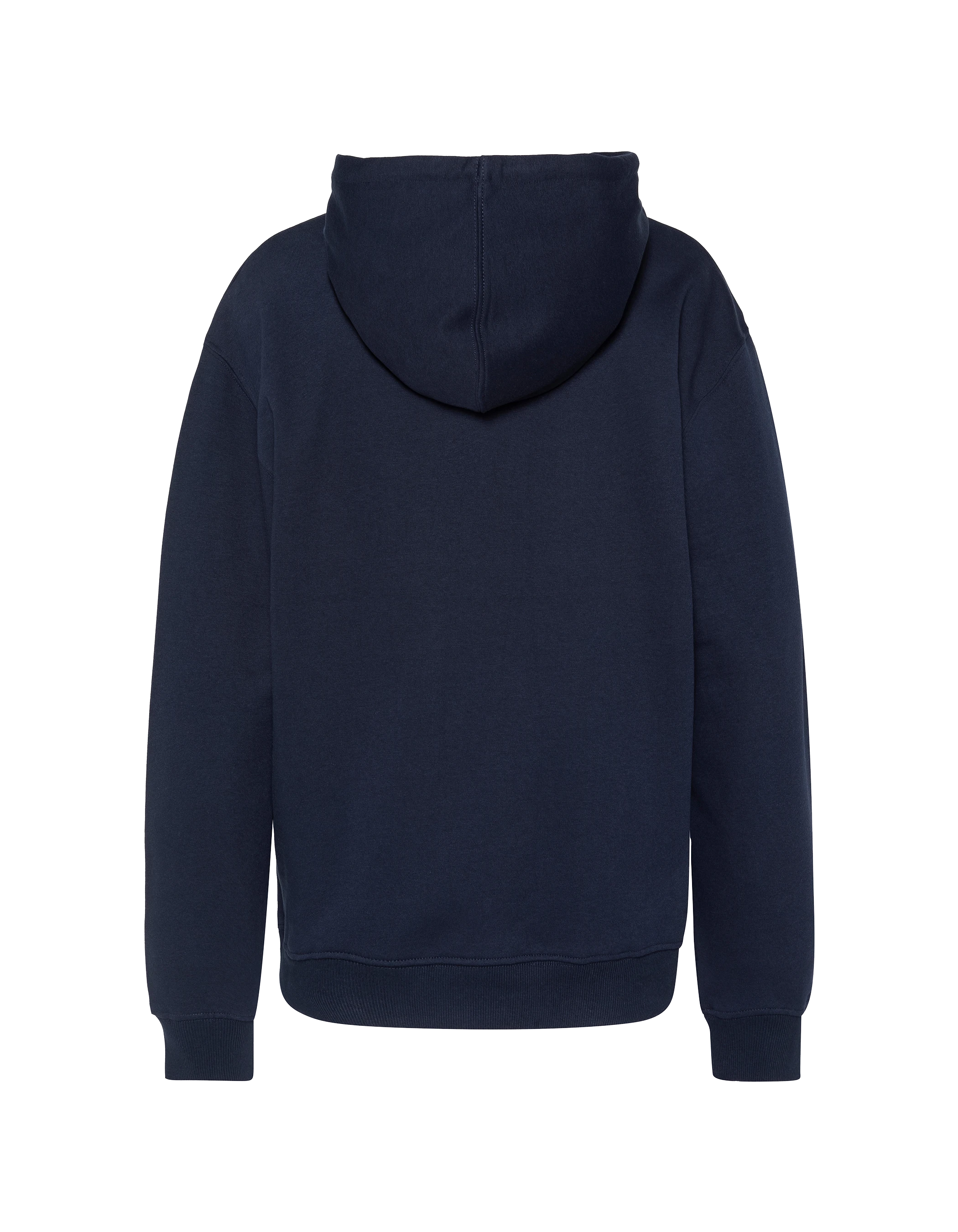 Marineblaues Schott Official Kapuzensweatshirt mit Aufdruck-2