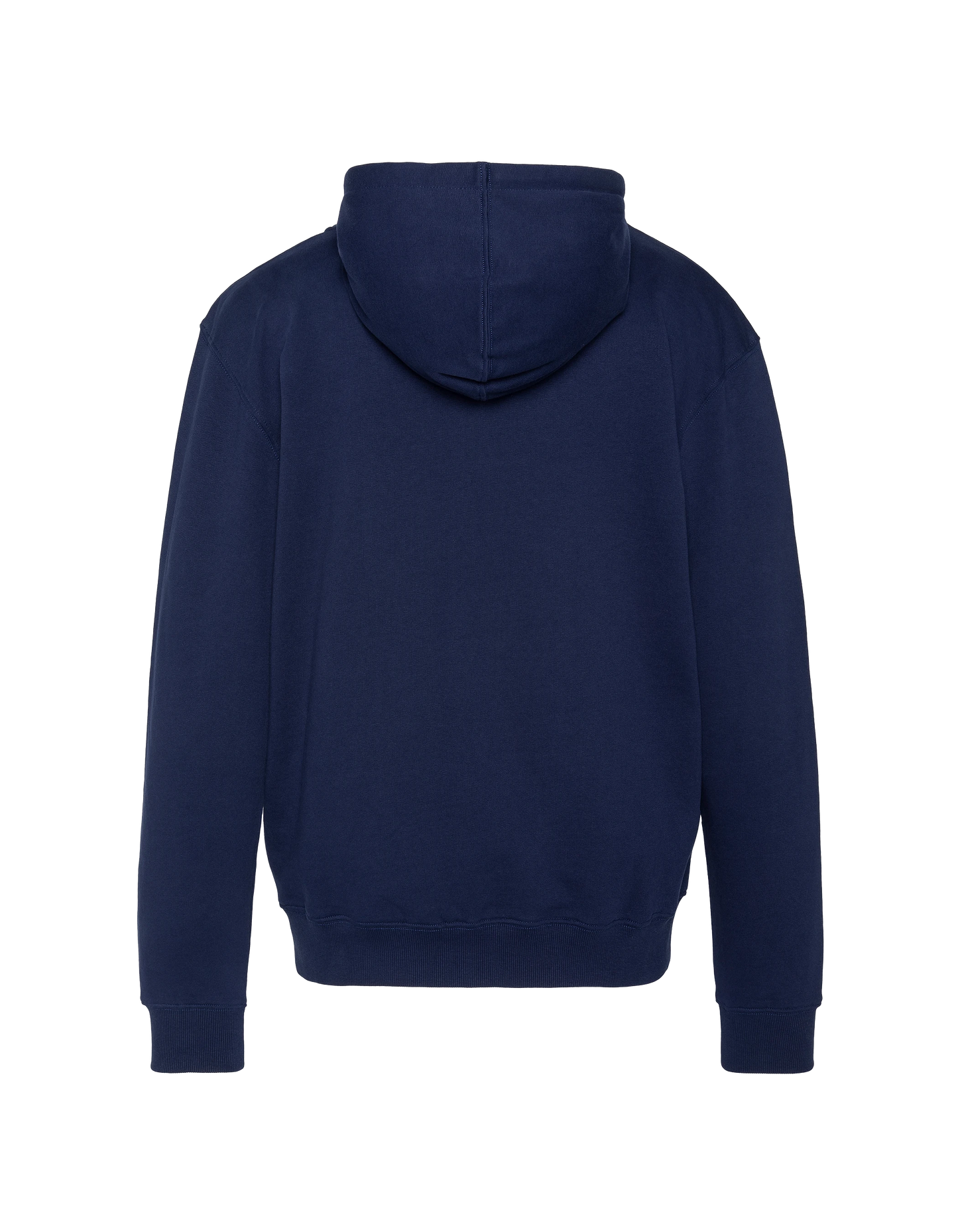 Zipped navy blue sweatshirt