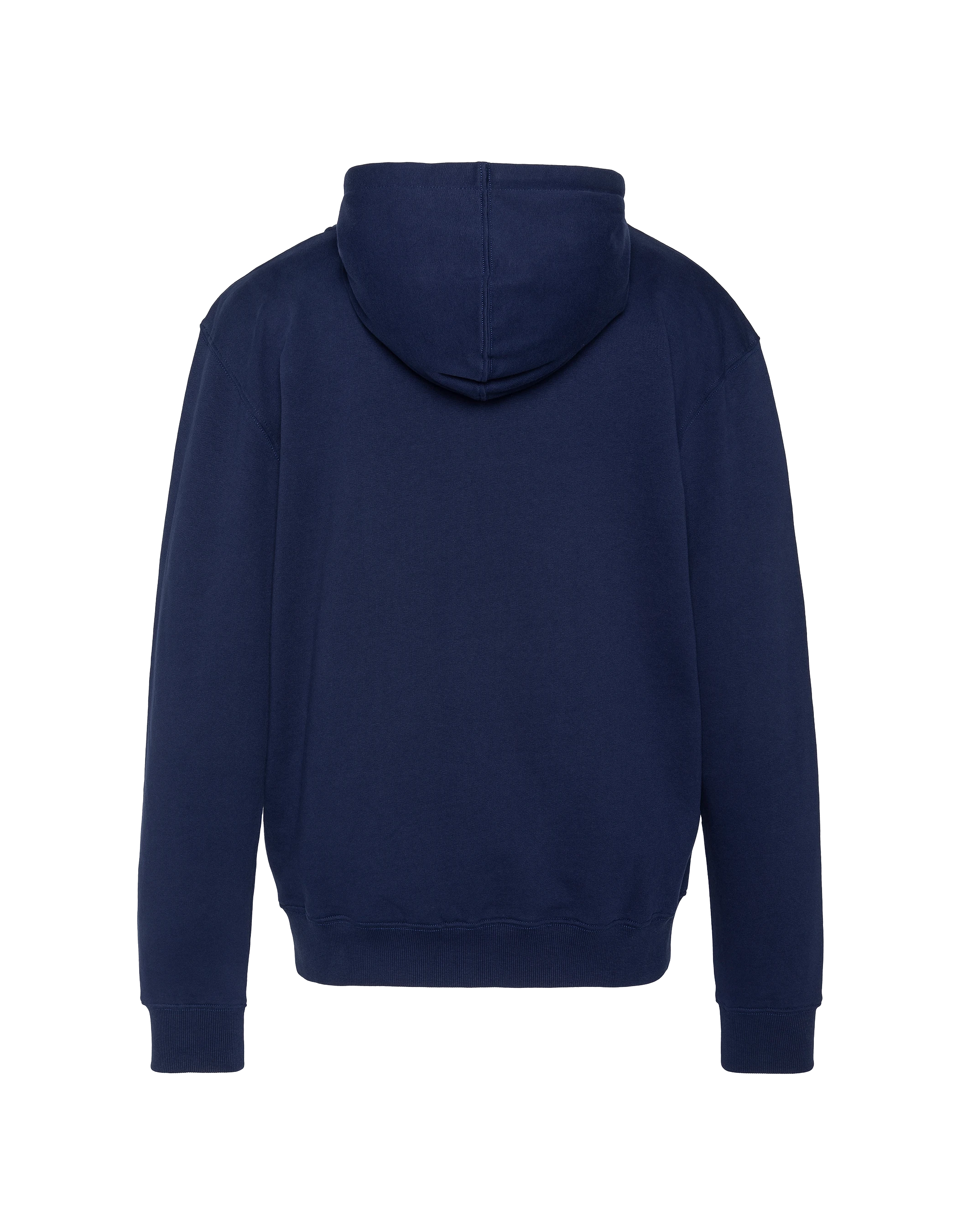 Zipped navy blue sweatshirt-2