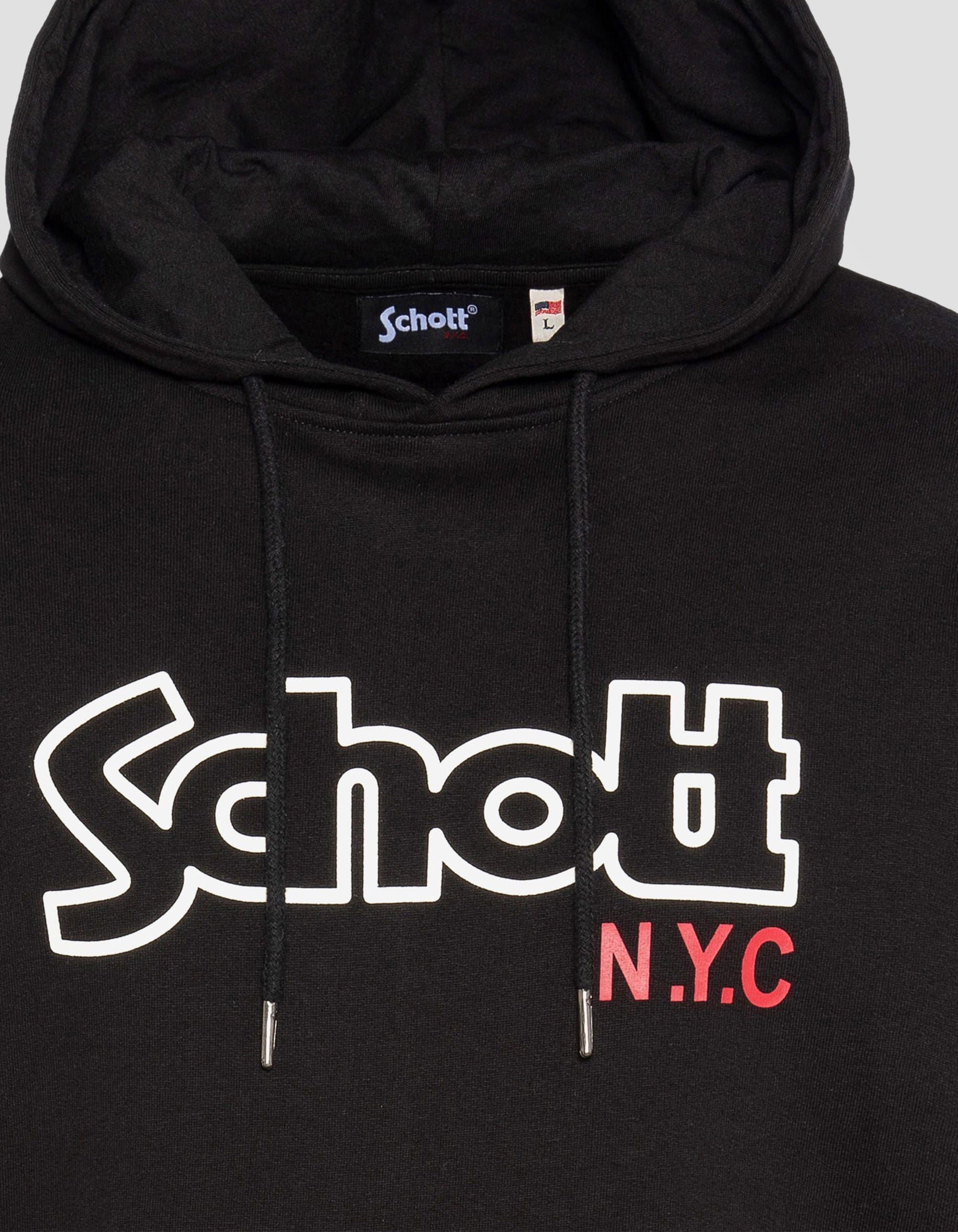 Spaccata con cappuccio nero-3