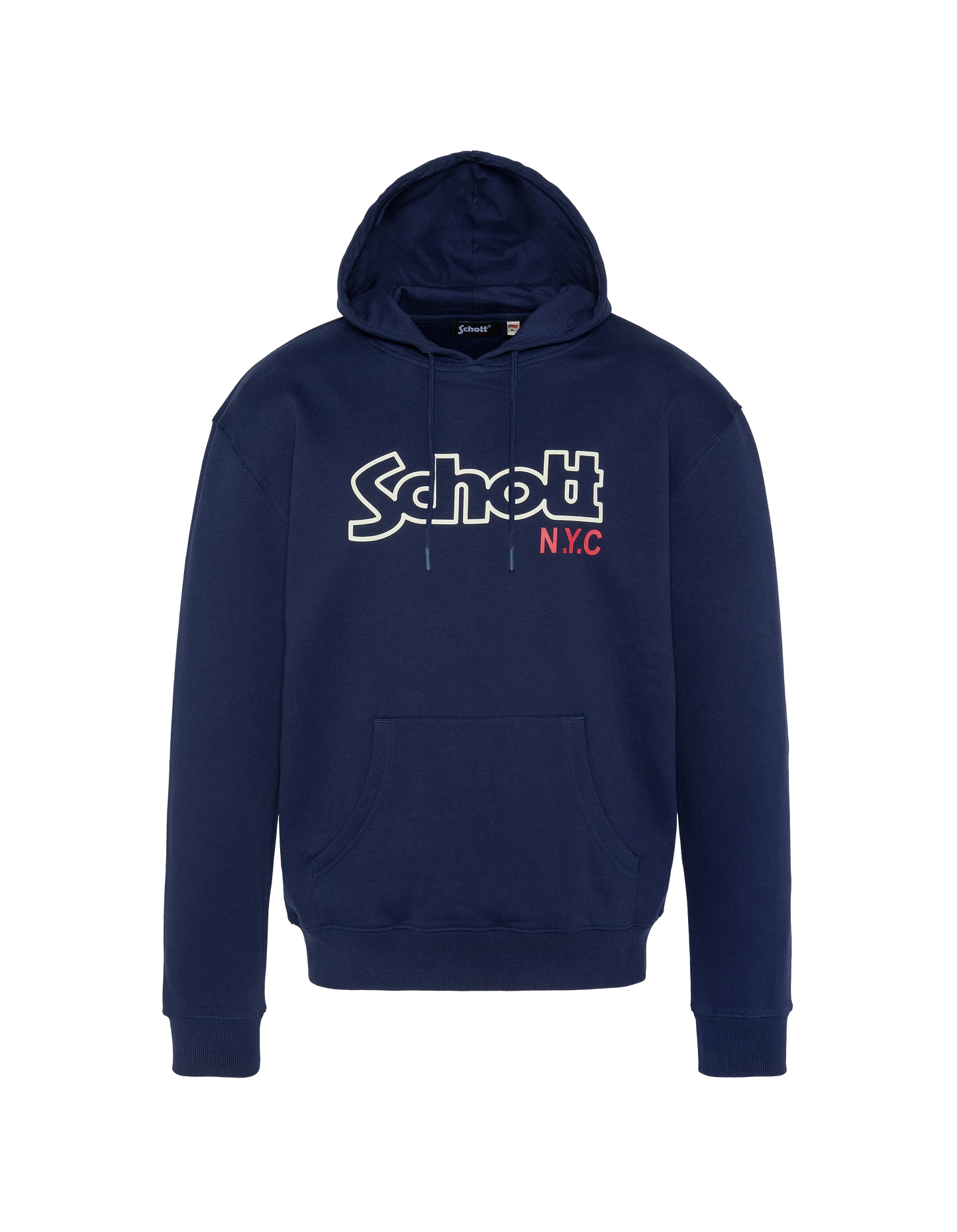 Sweatshirt bleu marine à capuche