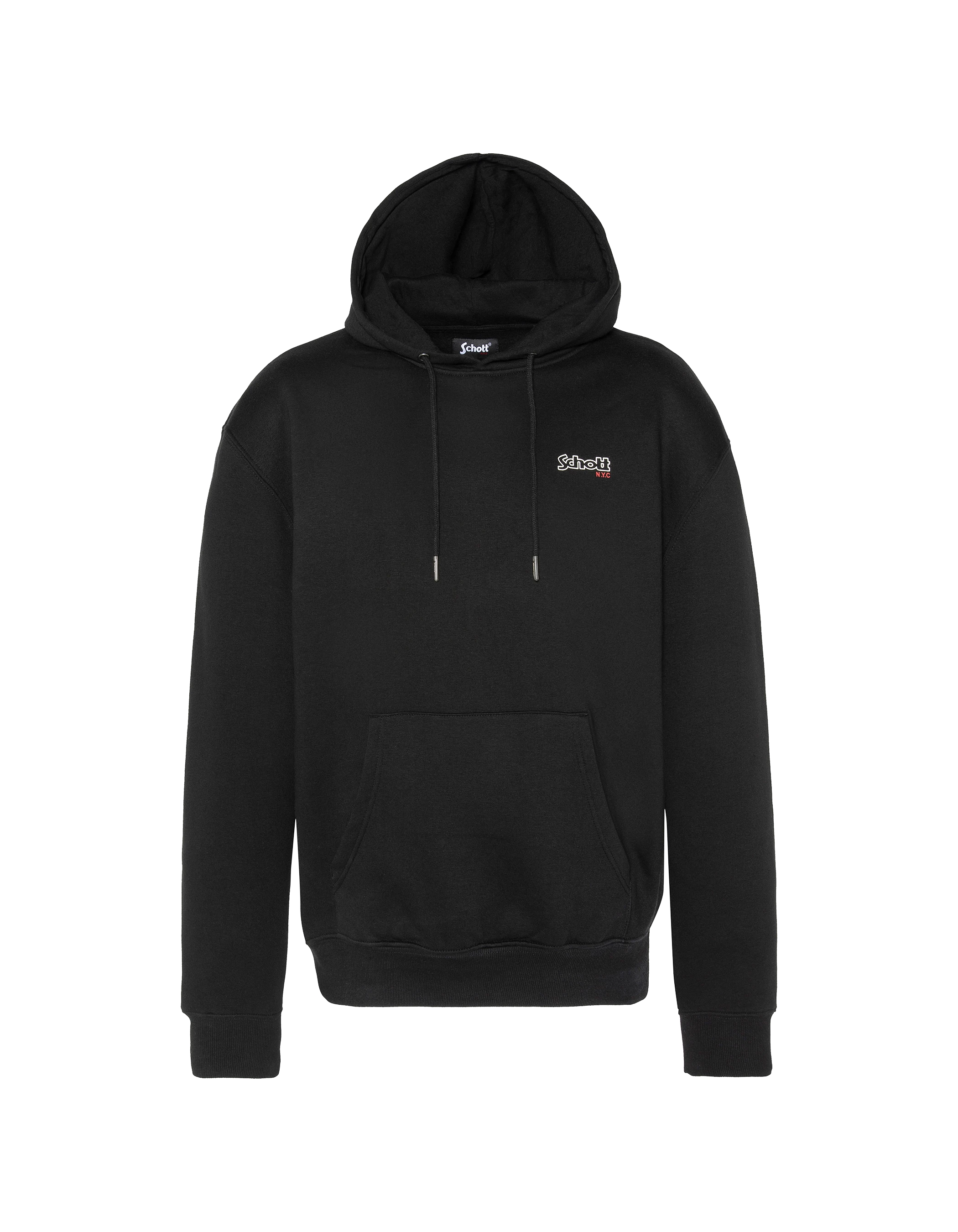 Black pullover hoodie-1