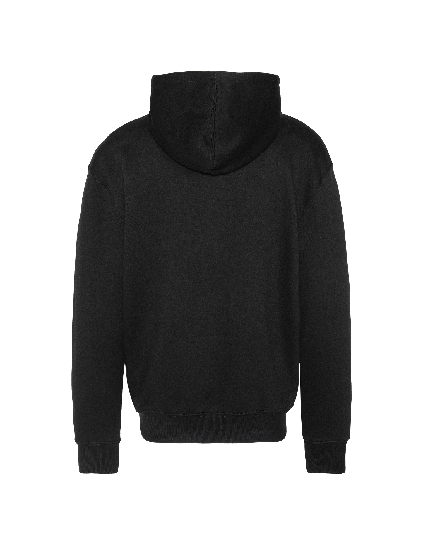 Black pullover hoodie