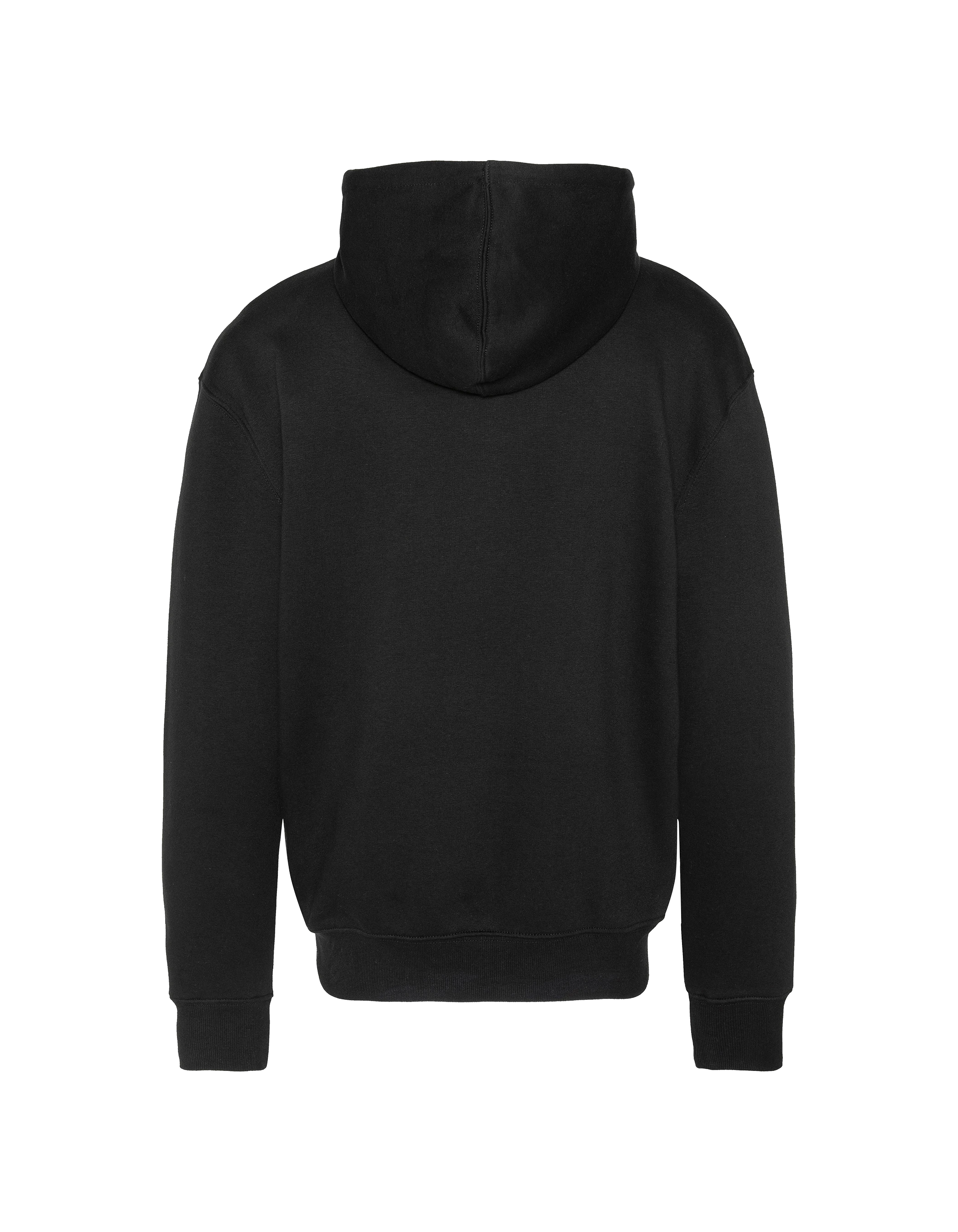 Black pullover hoodie-2