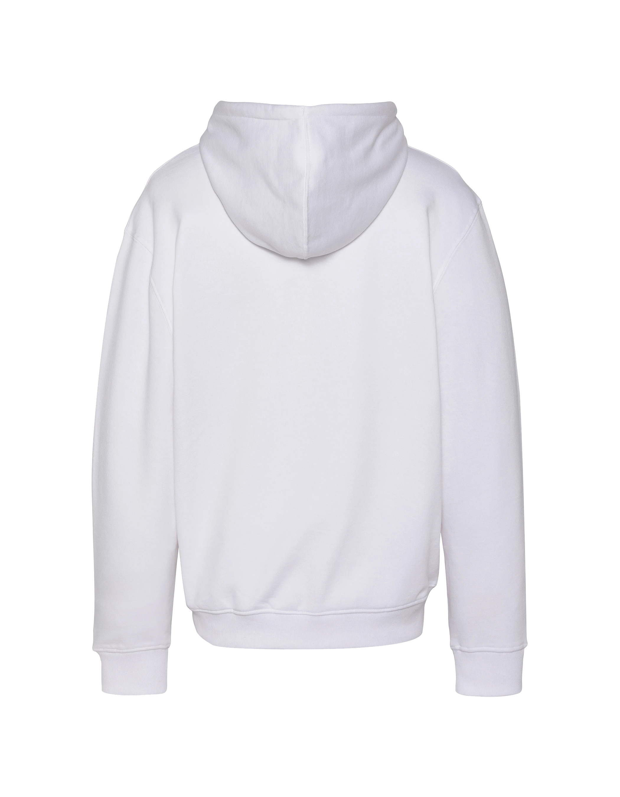 Weißes Kapuzensweatshirt-2