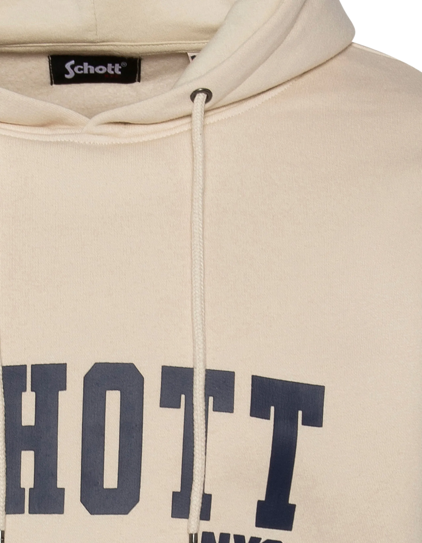 Felpa con cappuccio di sabbia