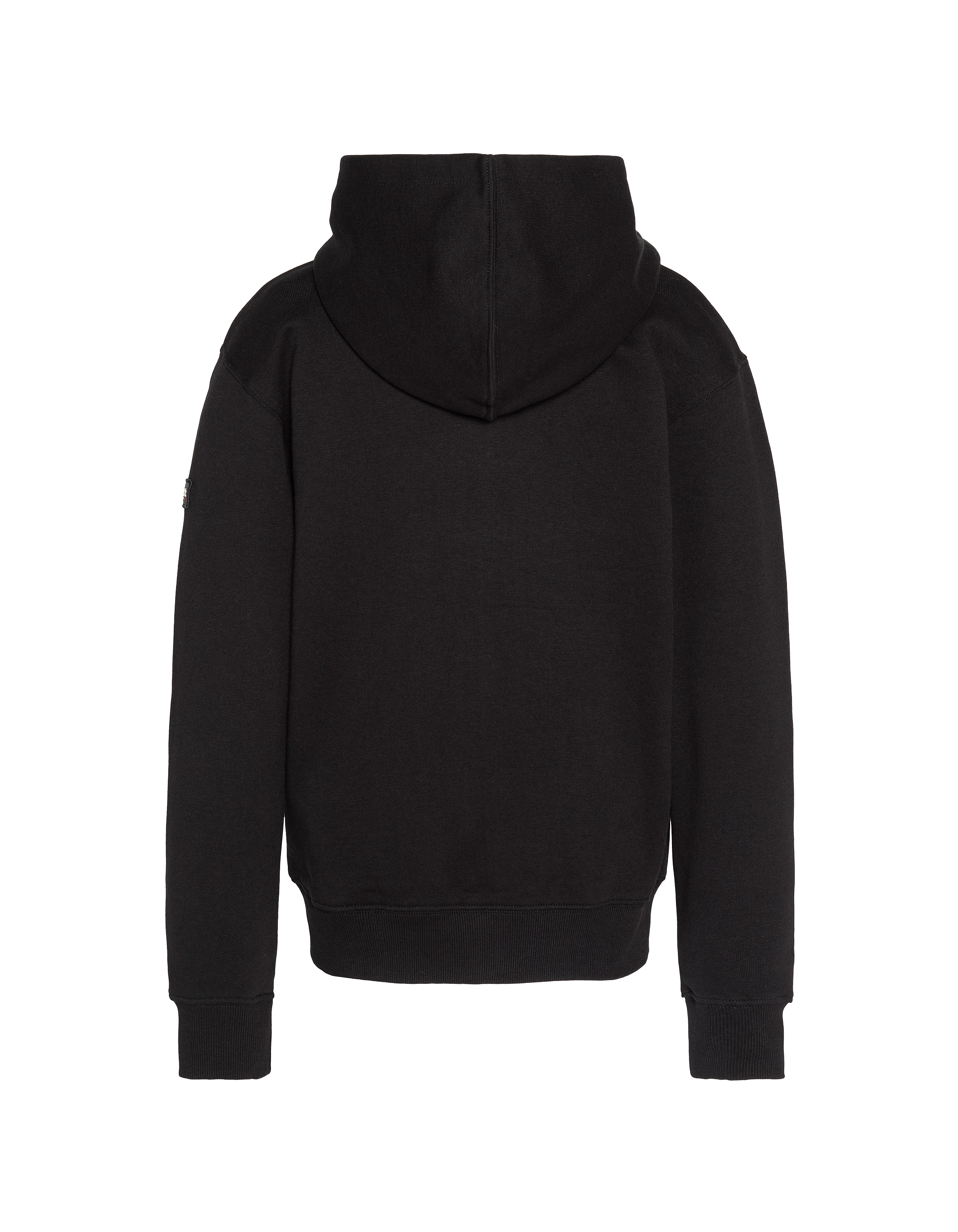 Sudadera con cremallera negra niños Badgé-2