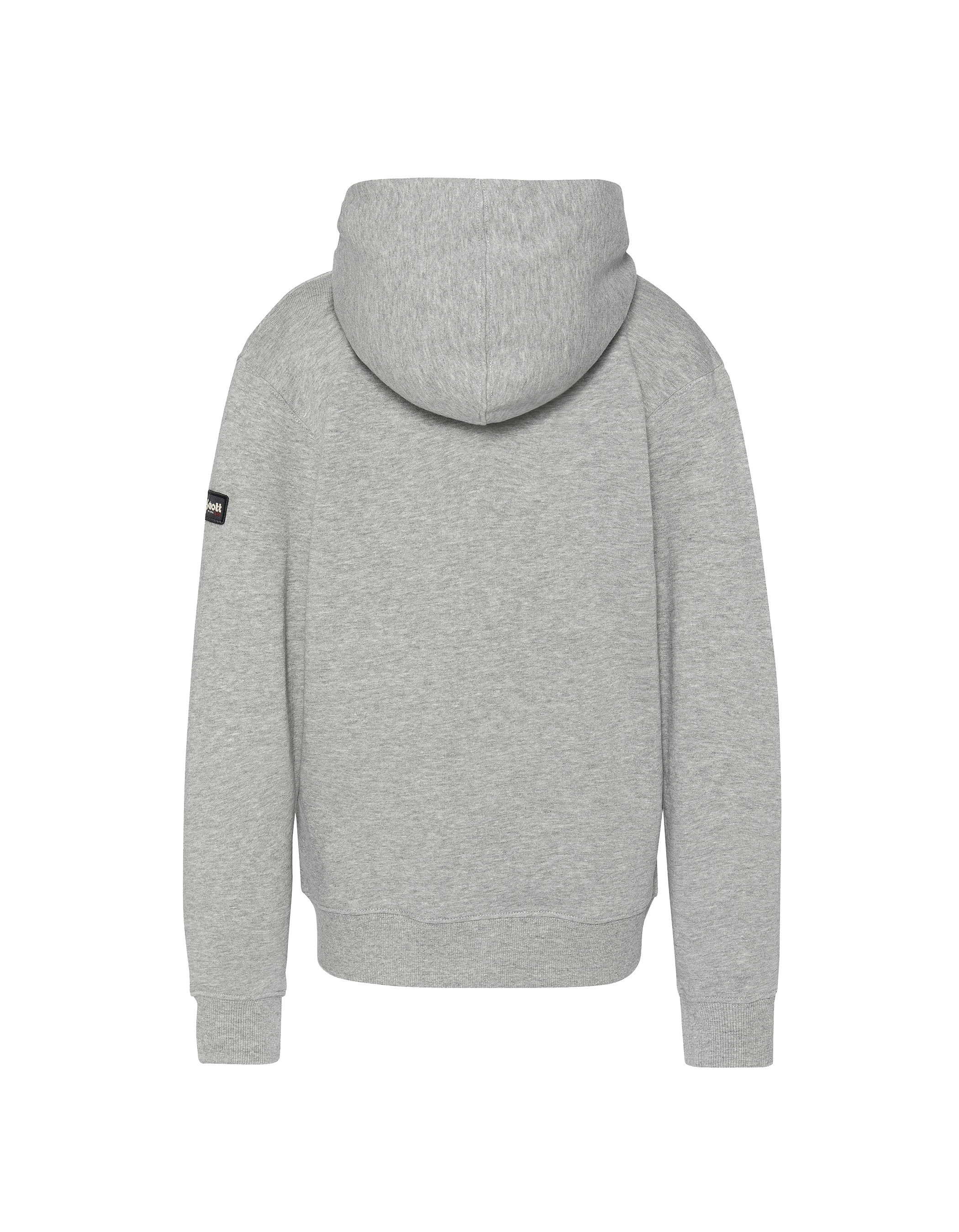 Kinder -verdrängter grauer Kiefer Reißverschluss Sweatshirt-2