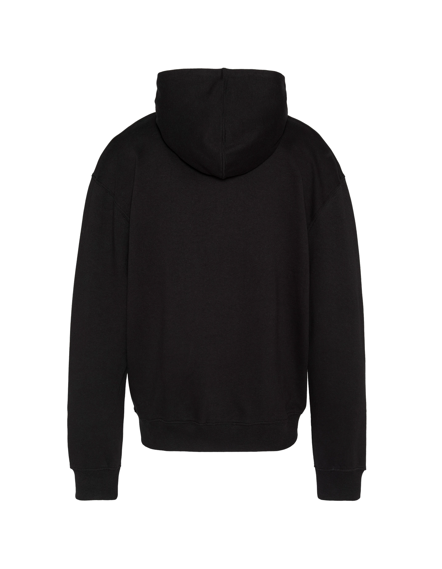 Cappuccio nero da baseball zippato