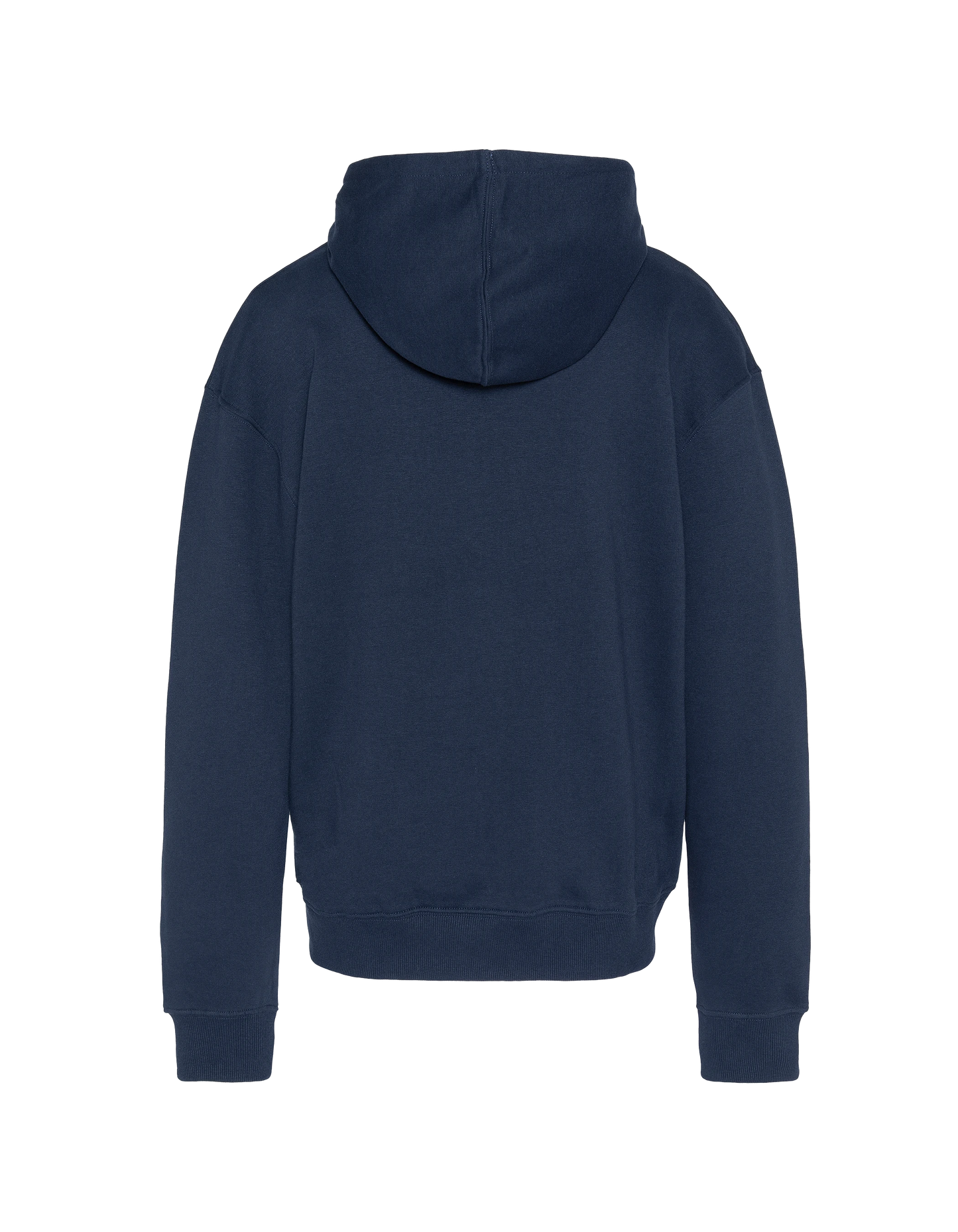 Cappuccio blu navy zippato
