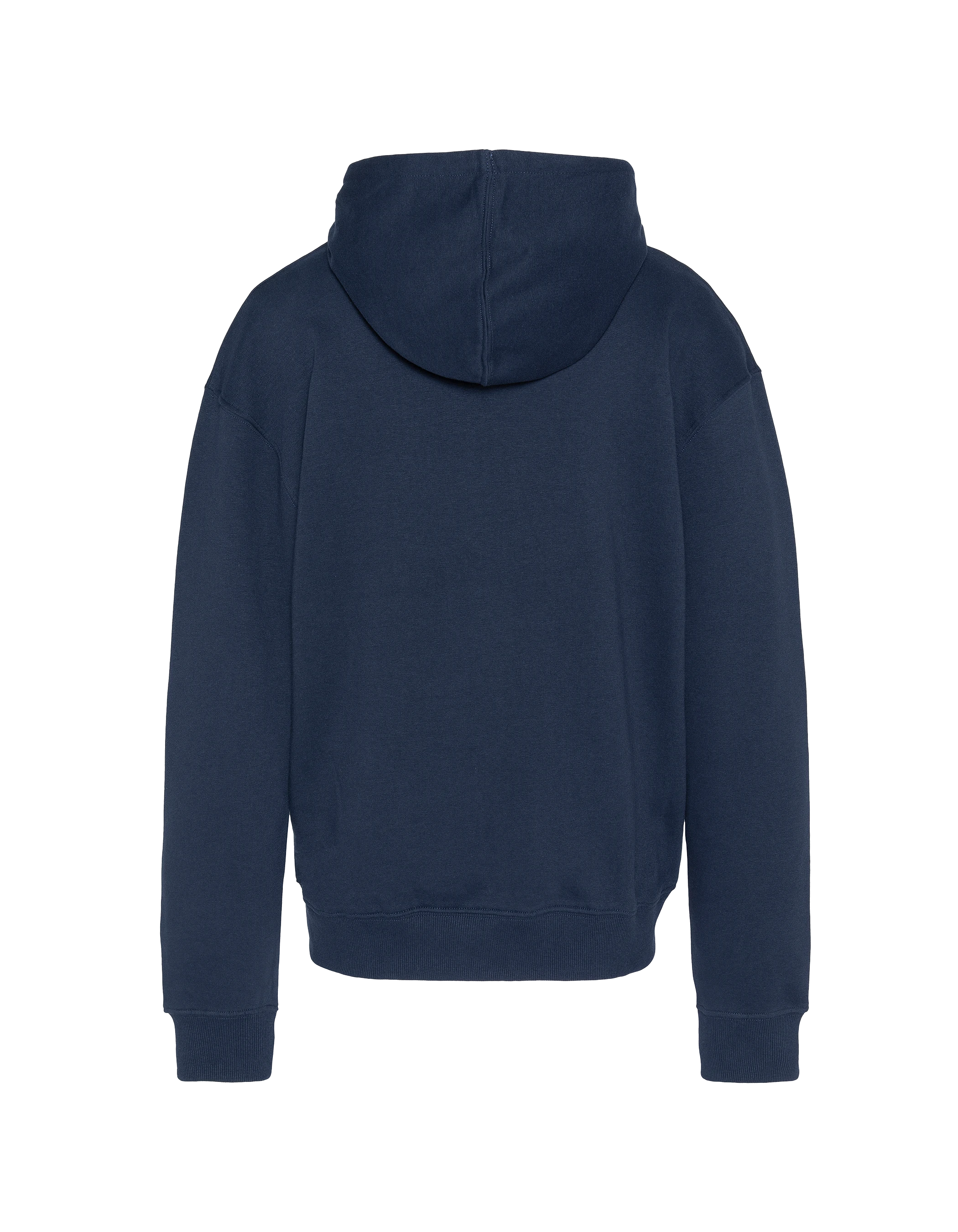 Cappuccio blu navy zippato-2