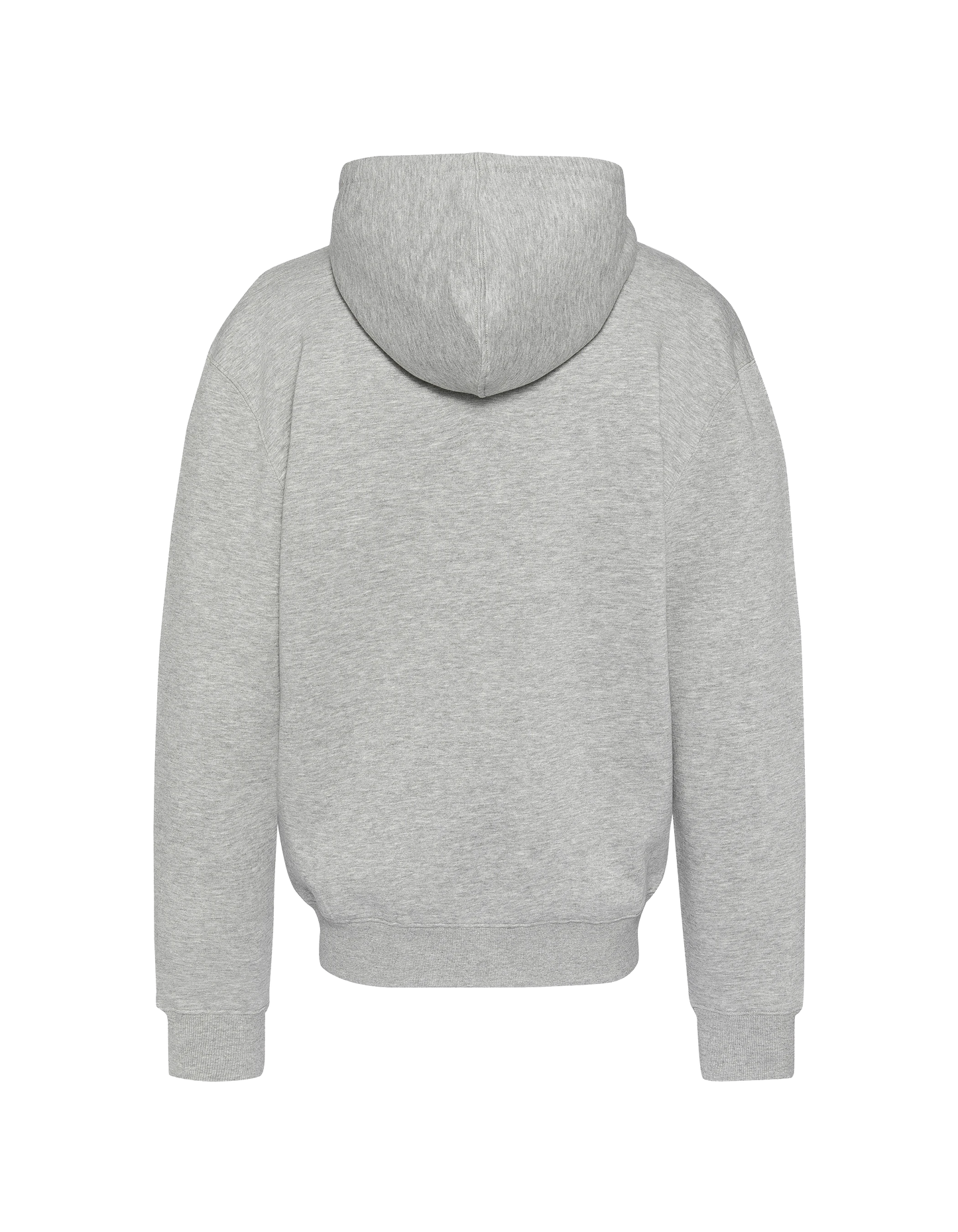 Sudadera con capucha crecida gris gris