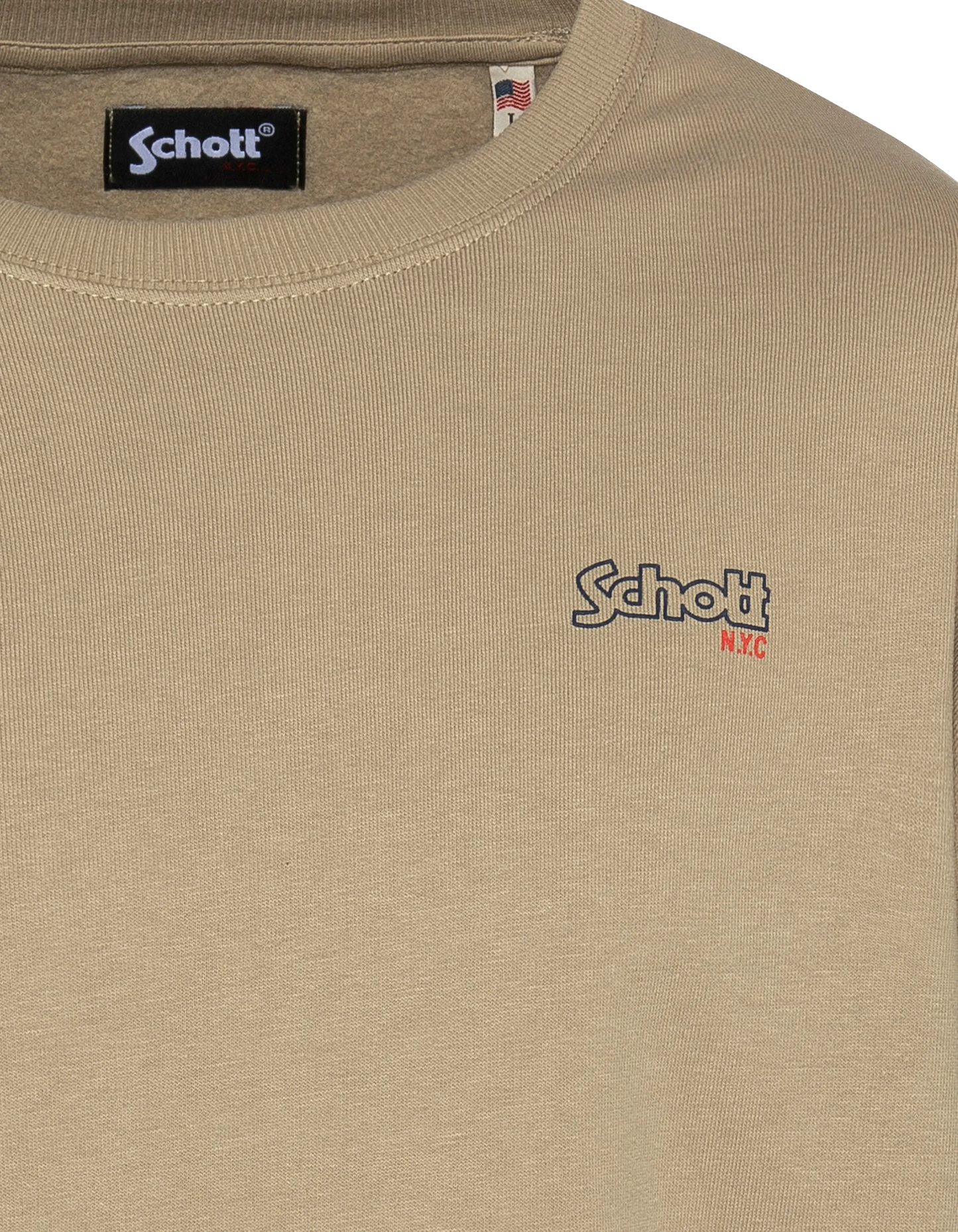 Felpa da mastice a collo tondo