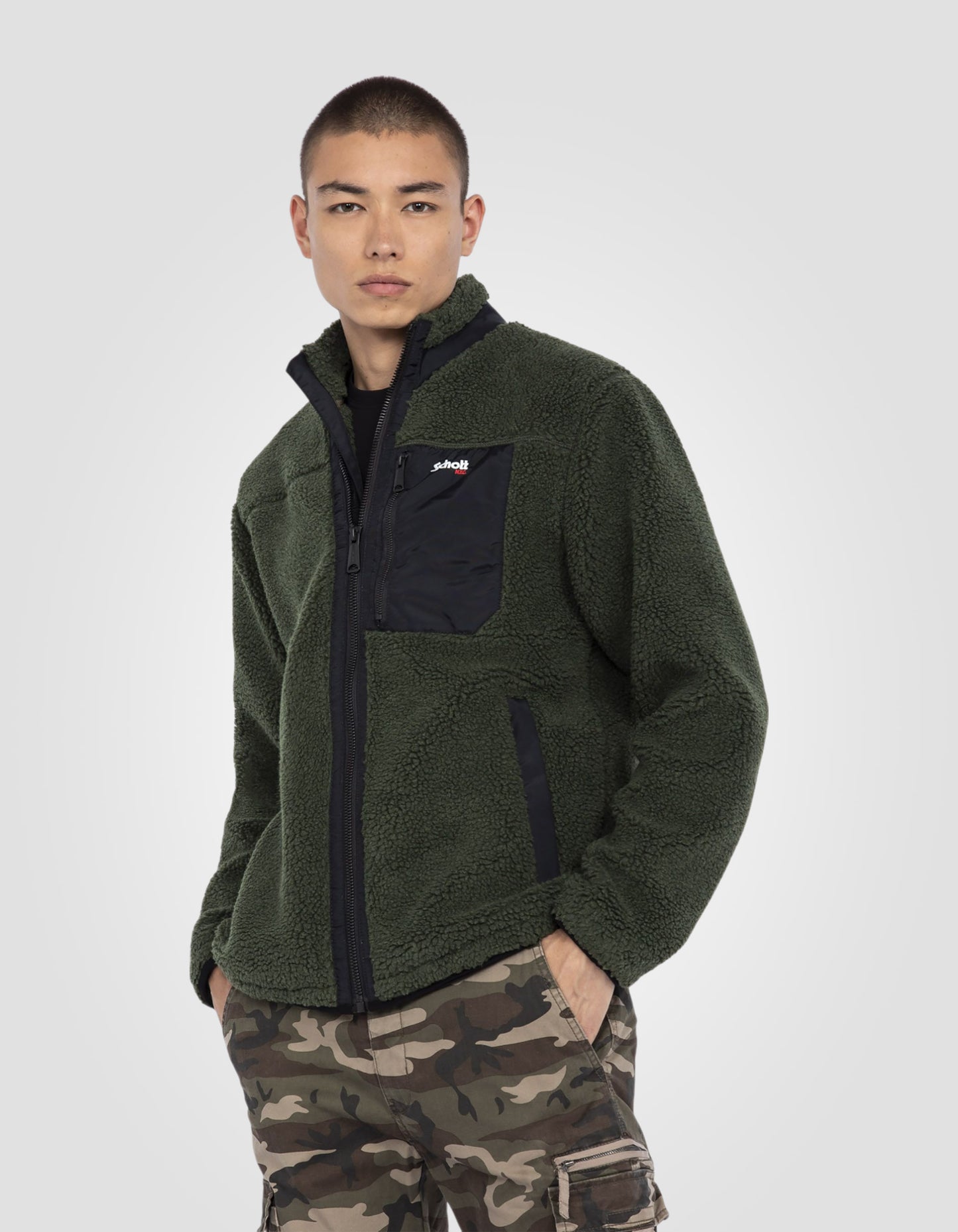 Blouson en sherpa