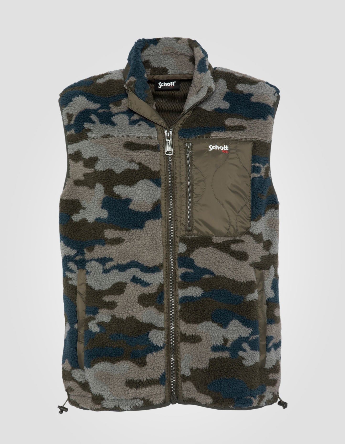 Veste sherpa sans manche